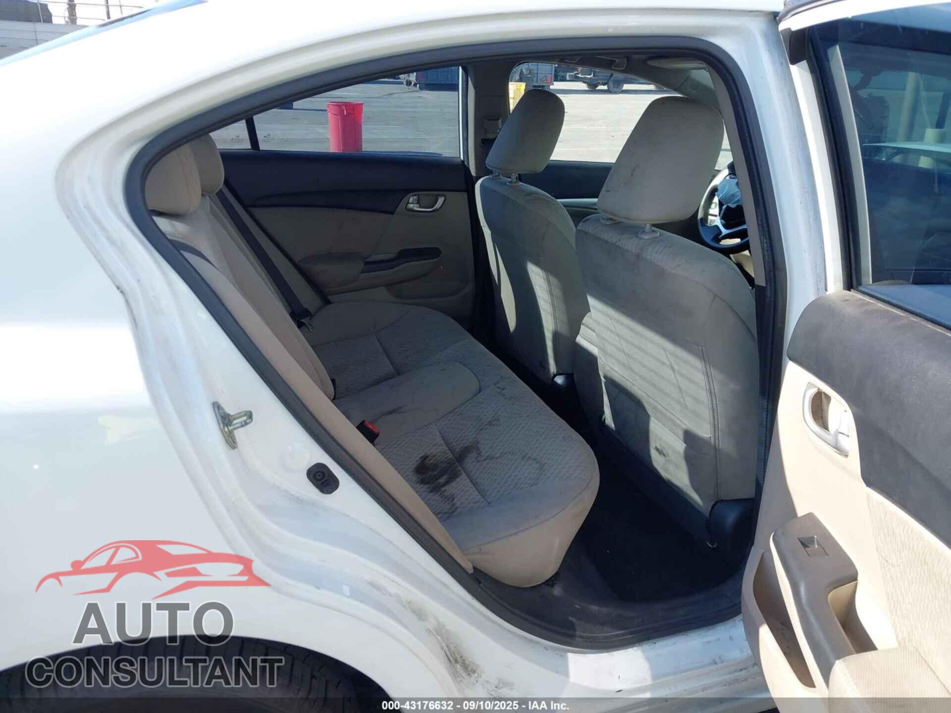 HONDA CIVIC 2014 - 19XFB2F83EE217568