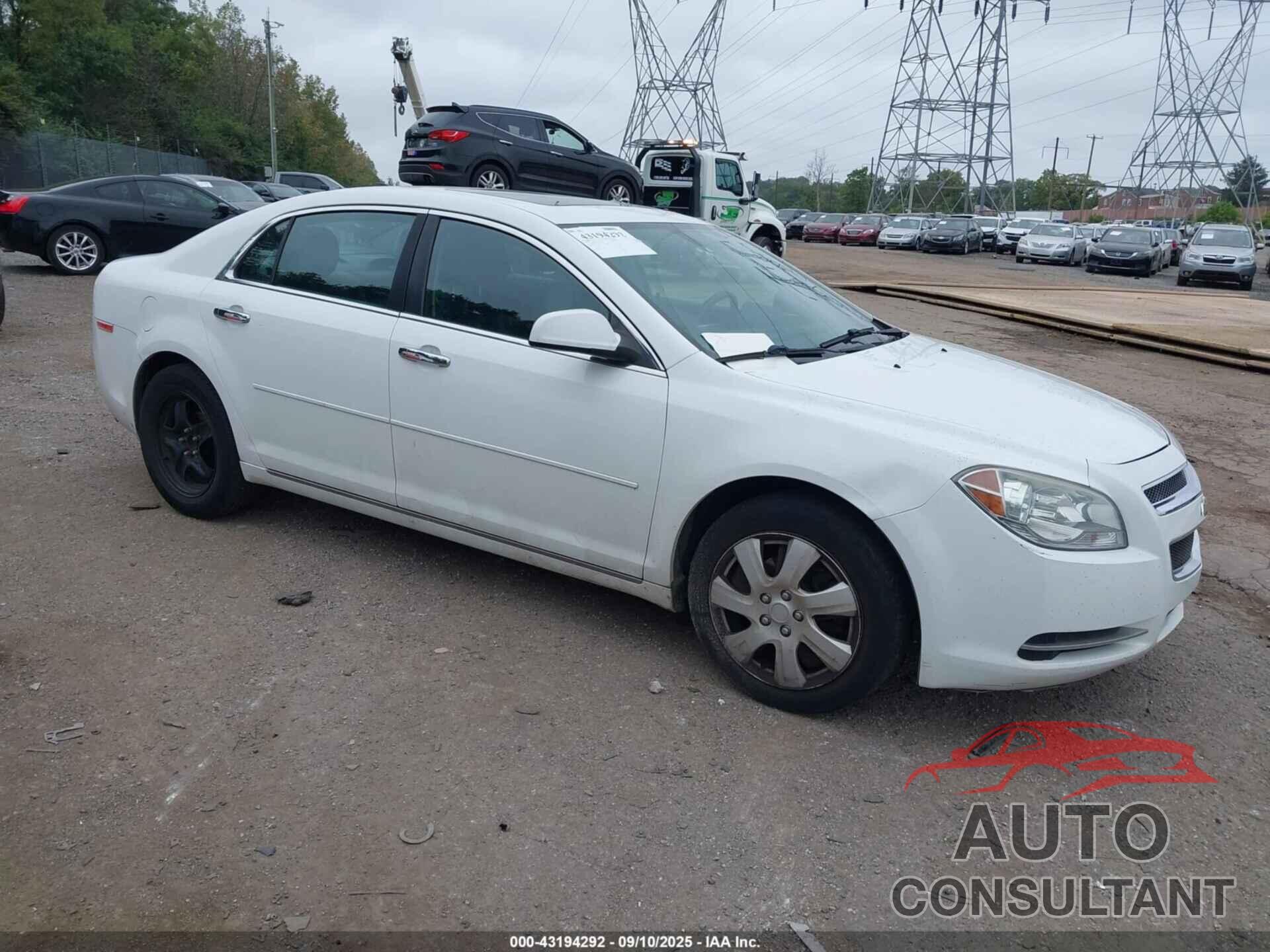 CHEVROLET MALIBU 2012 - 1G1ZD5EU7CF278182