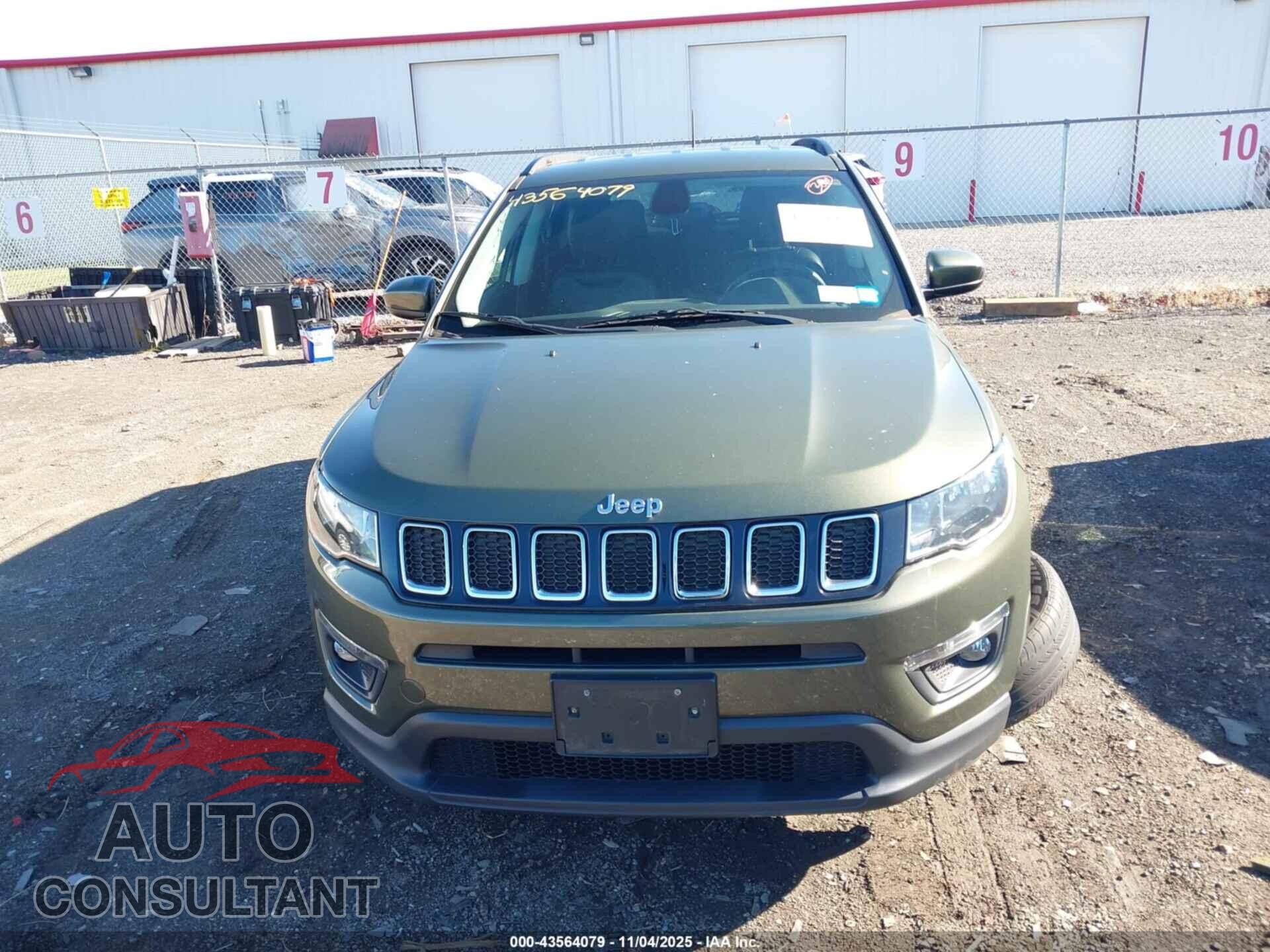 JEEP NEW COMPASS 2017 - 3C4NJDBB2HT660242
