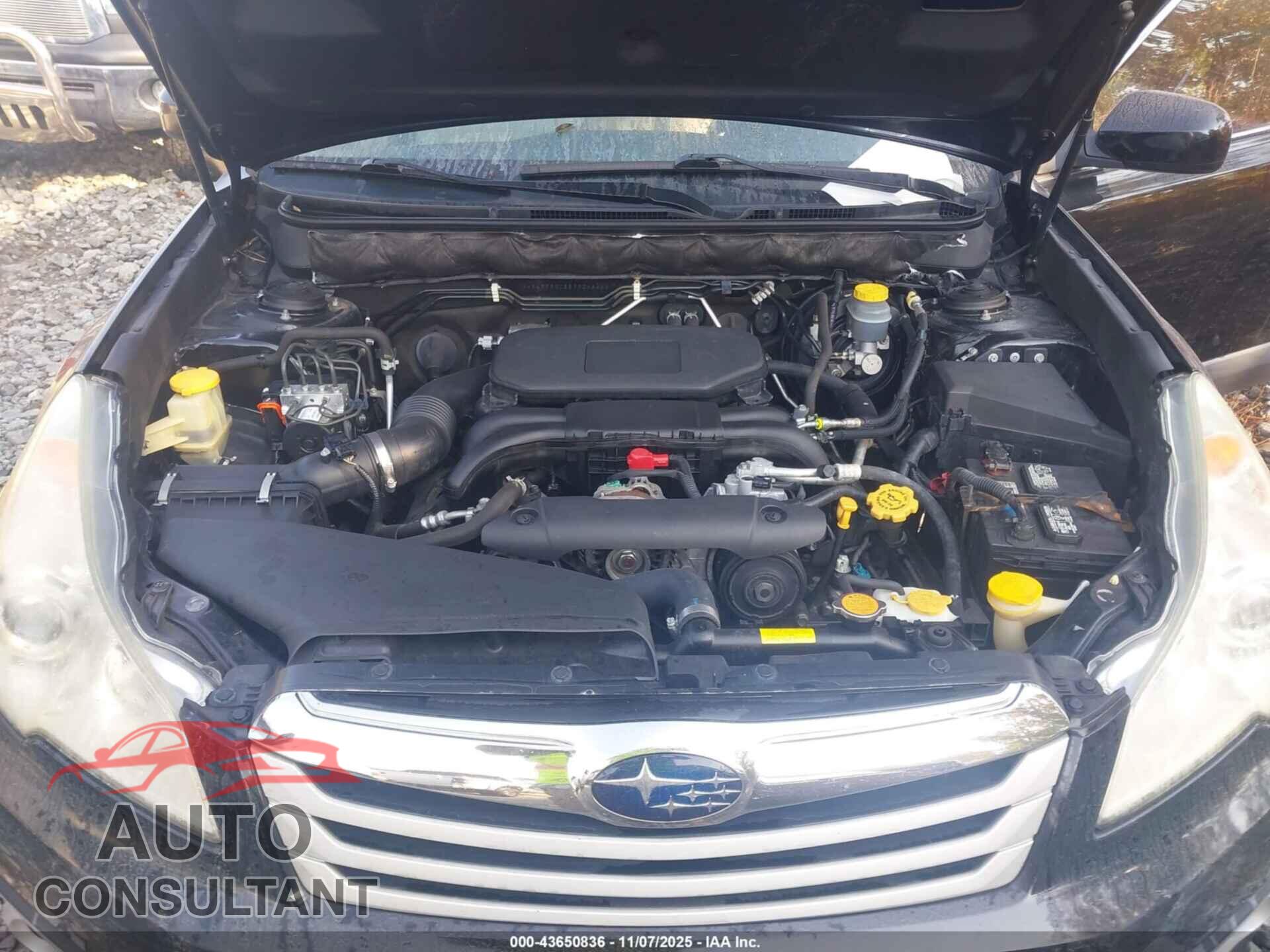 SUBARU OUTBACK 2011 - 4S4BRBGC8B3326846
