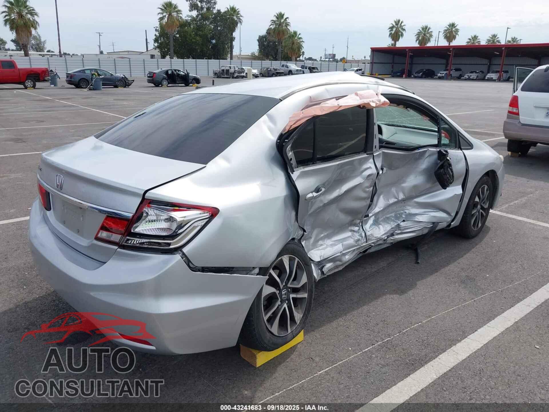 HONDA CIVIC 2014 - 19XFB2F84EE217627