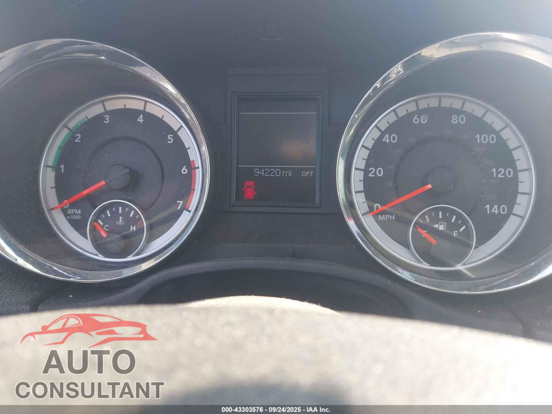 DODGE DURANGO 2013 - 1C4SDHCT3DC687528