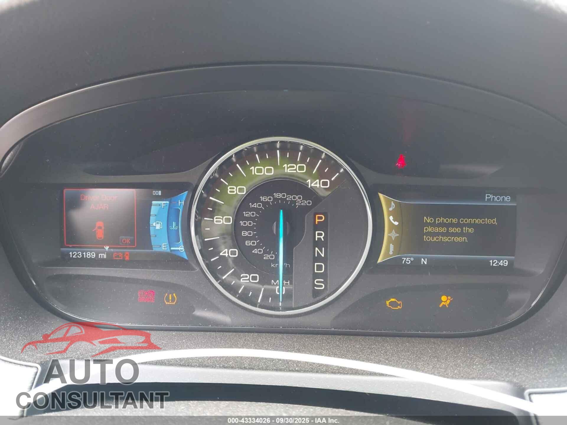 FORD EDGE 2013 - 2FMDK3JC4DBE10757