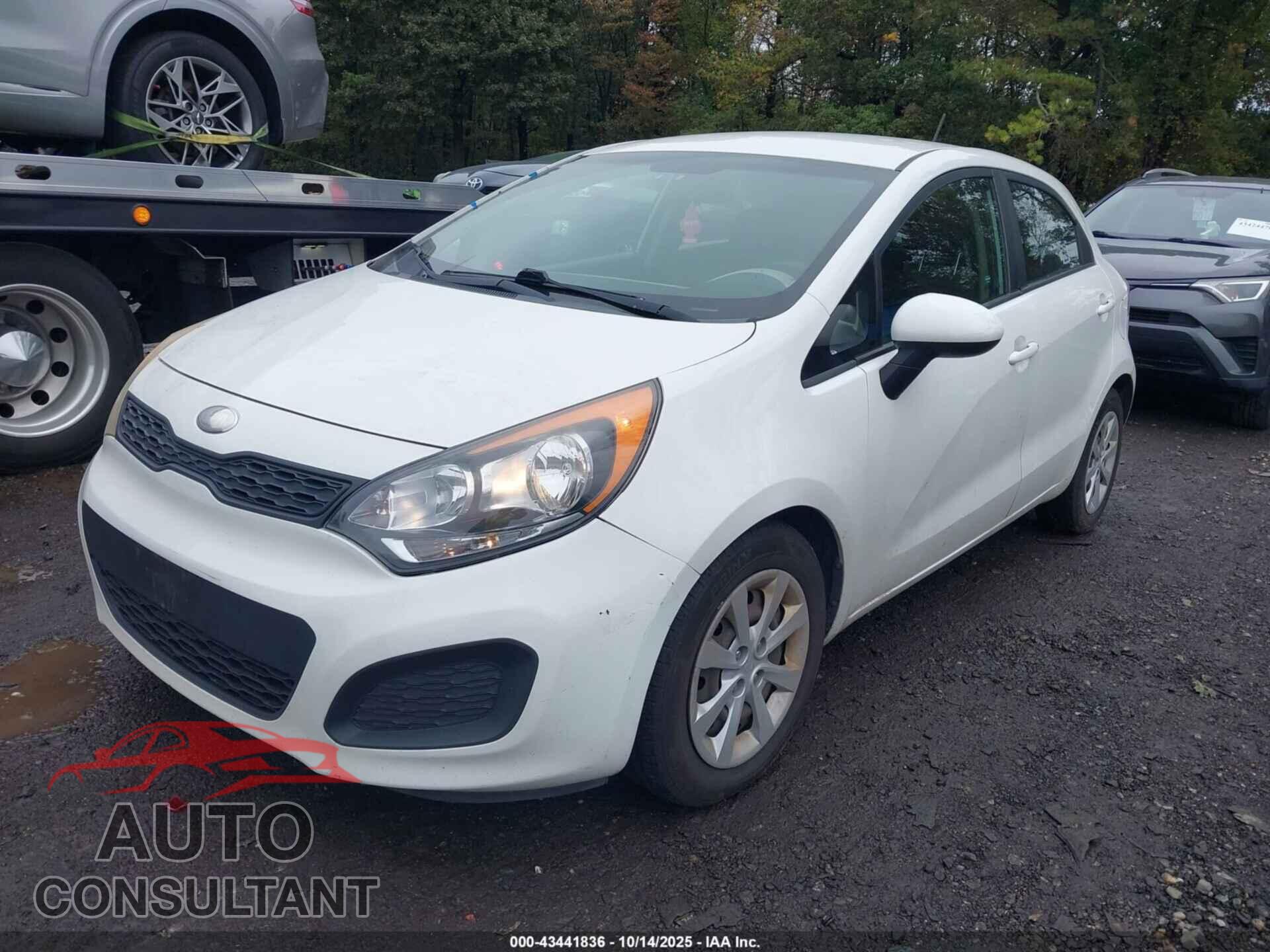 KIA RIO 2013 - KNADM5A33D6248786