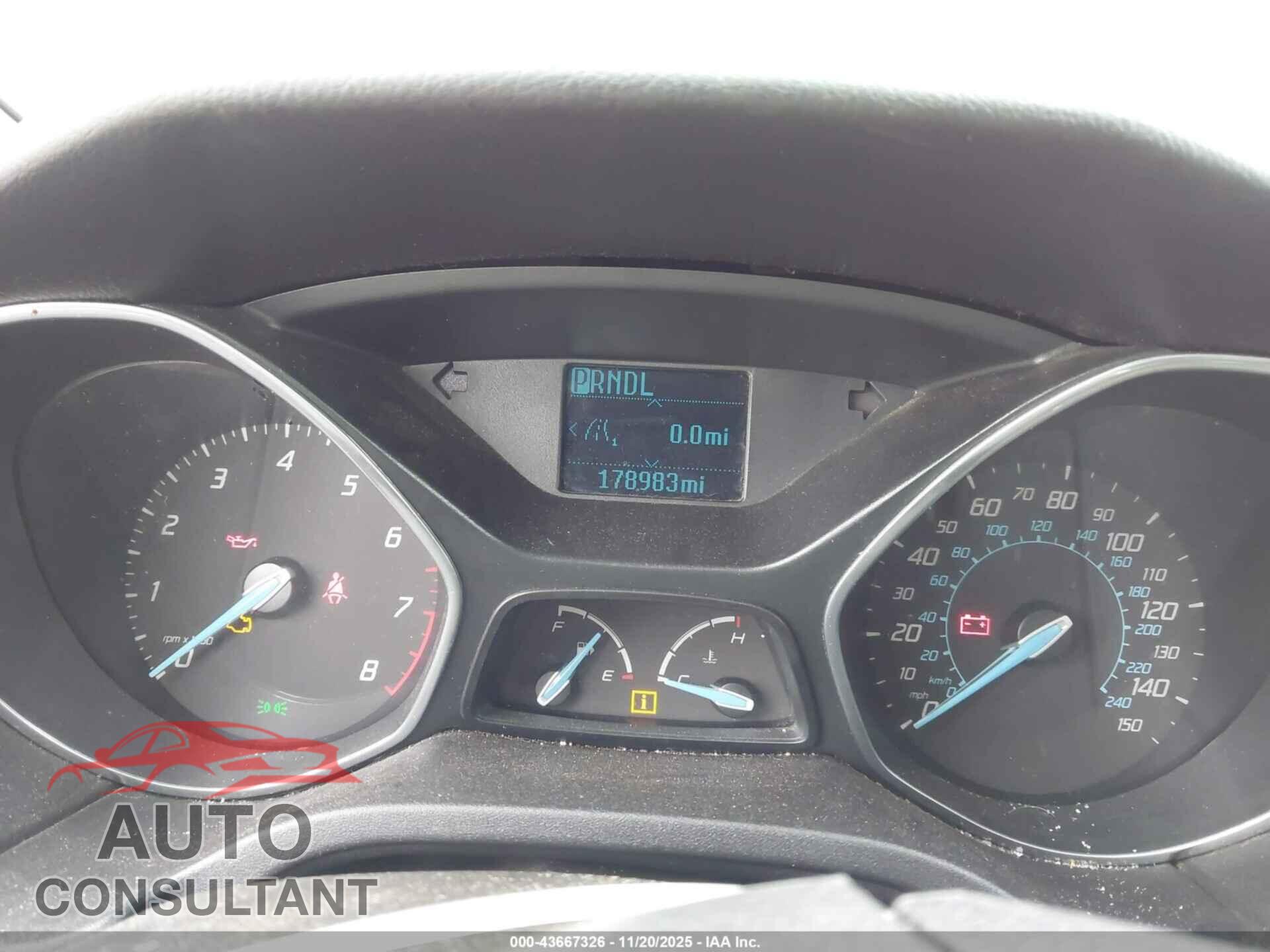 FORD FOCUS 2012 - 1FAHP3F28CL307837