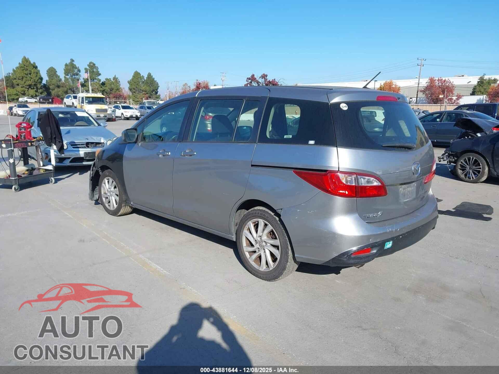 MAZDA MAZDA5 2012 - JM1CW2BLXC0132864