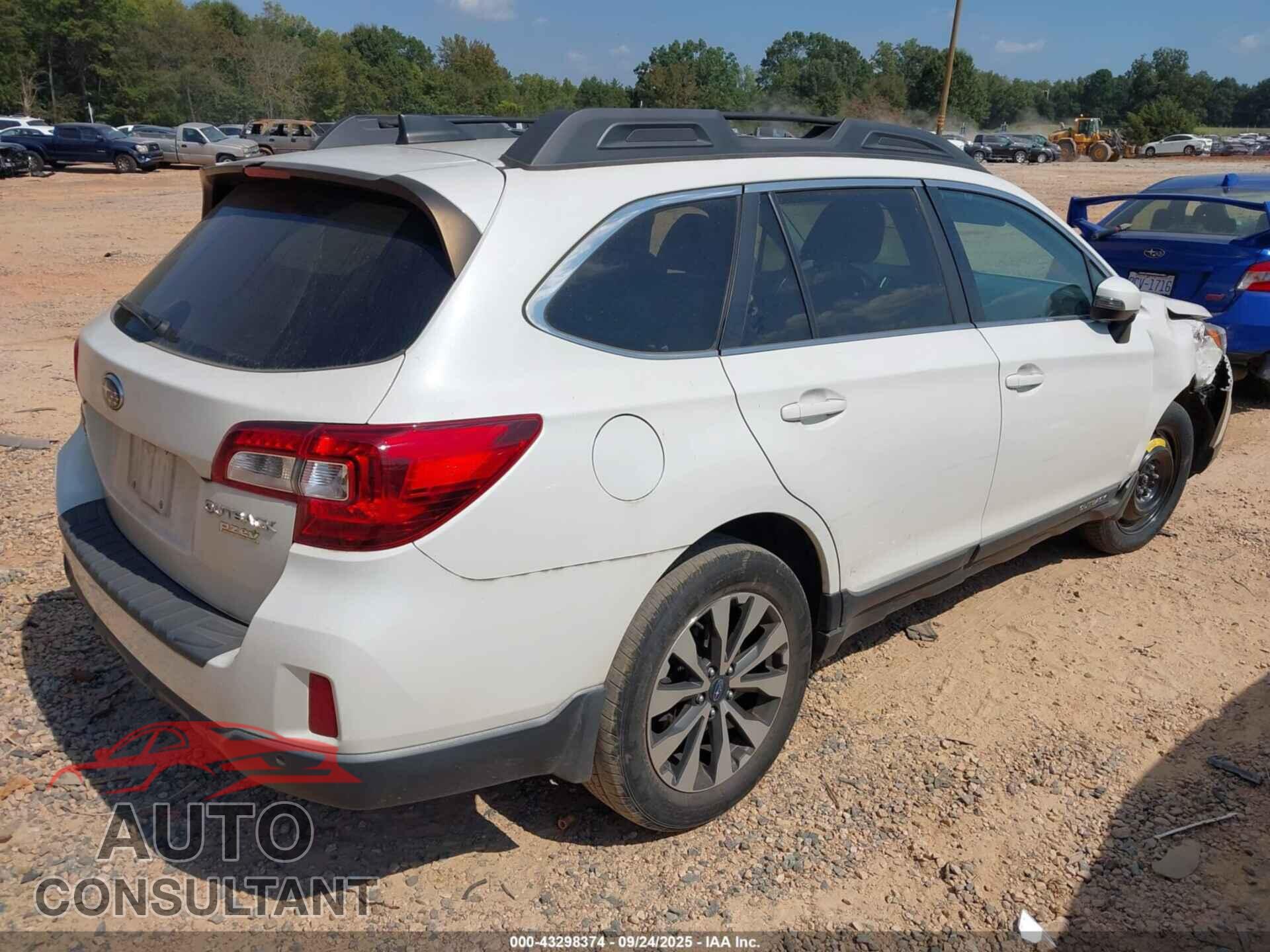 SUBARU OUTBACK 2017 - 4S4BSANC7H3255620