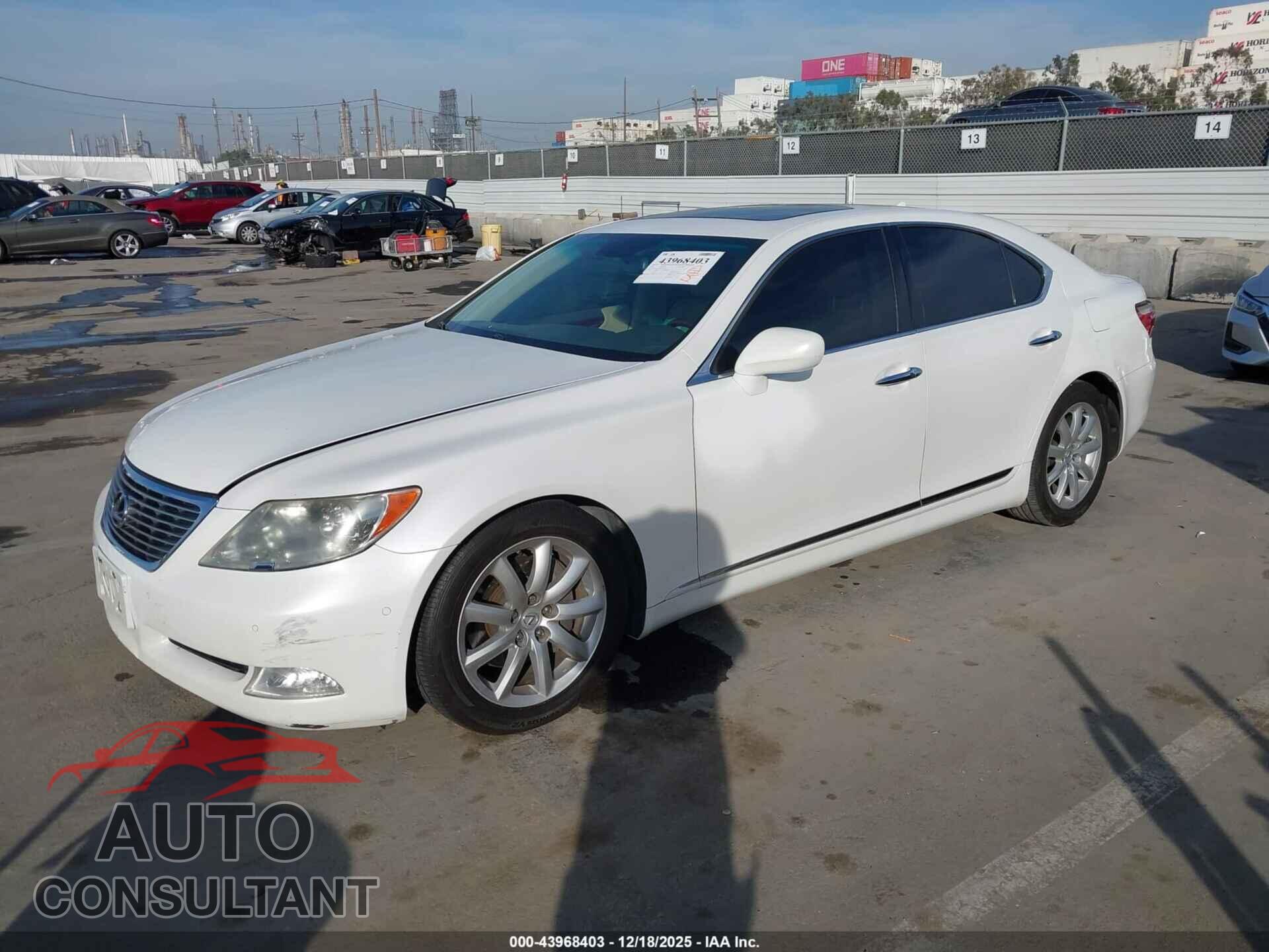 LEXUS LS 460 2009 - JTHBL46F495090982