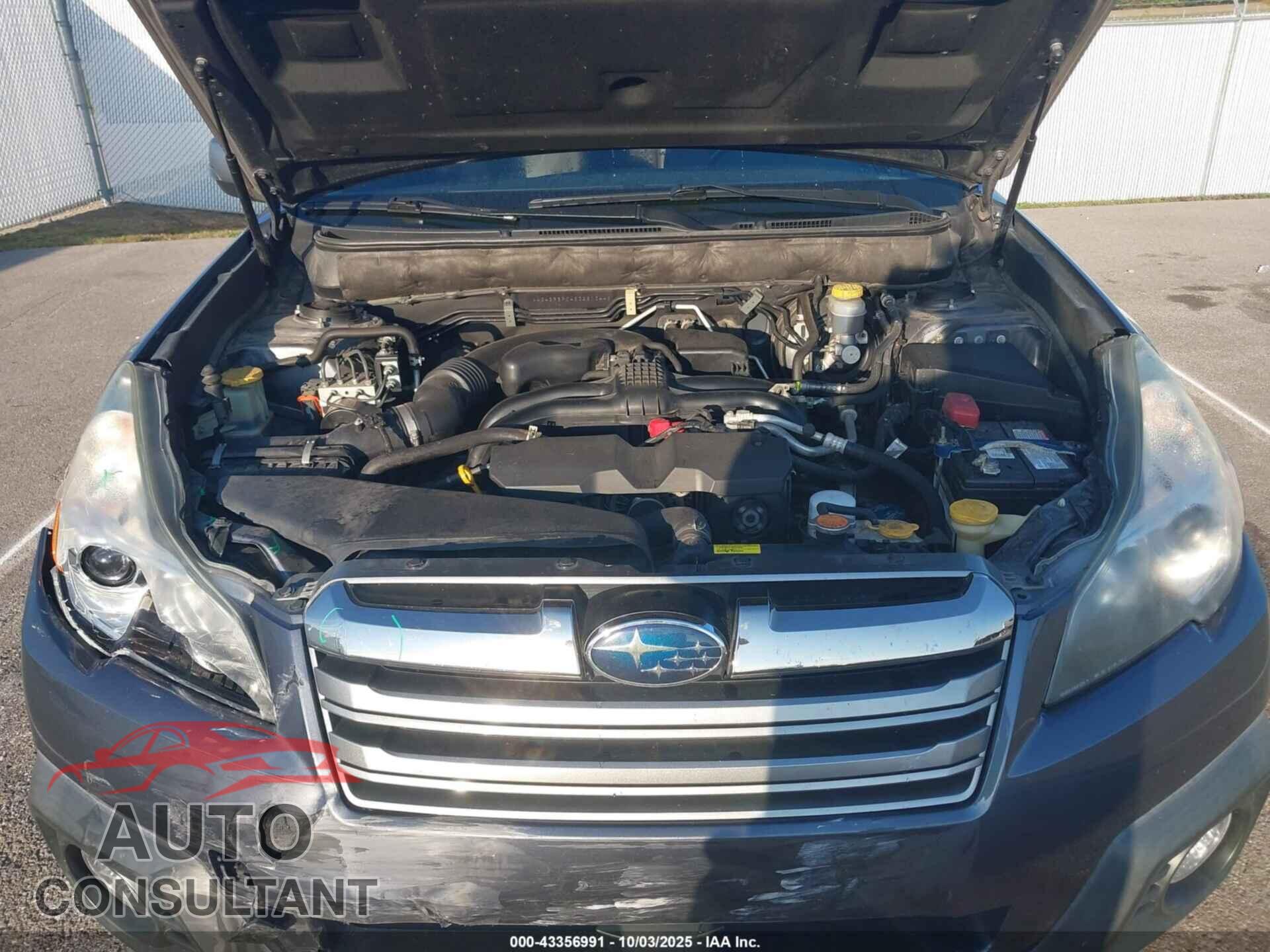 SUBARU OUTBACK 2014 - 4S4BRBPC4E3281344