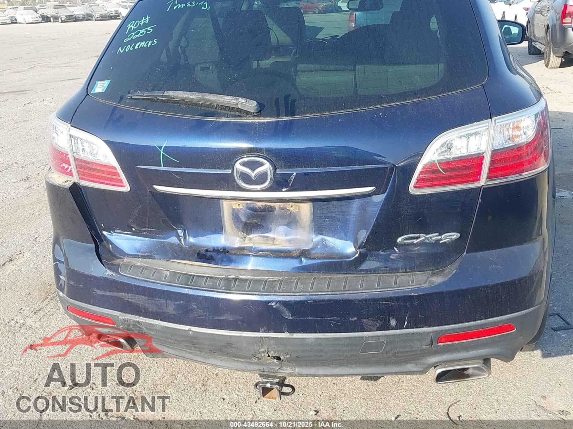 MAZDA CX-9 2012 - JM3TB2DA7C0335662