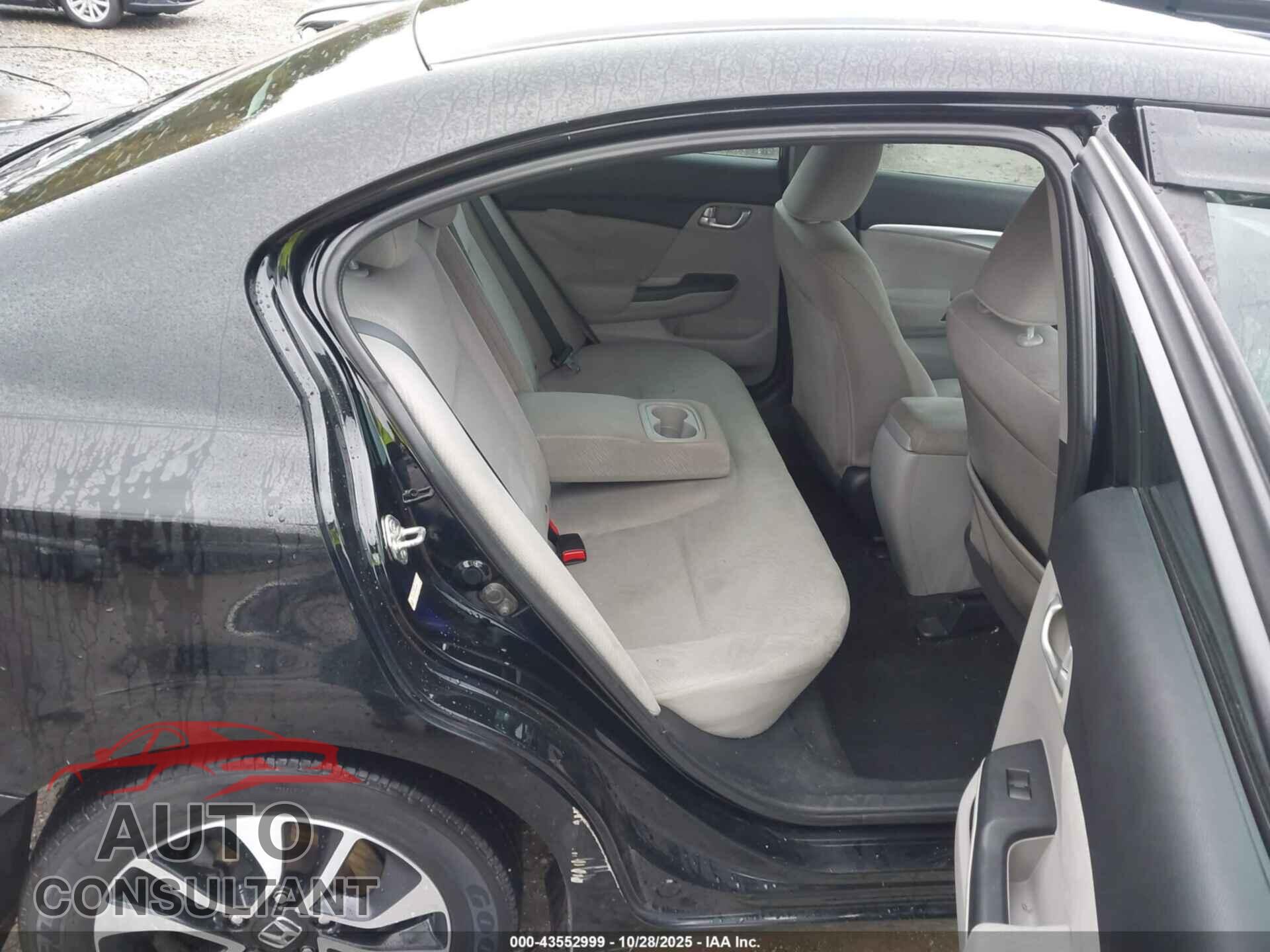 HONDA CIVIC 2013 - 19XFB2F87DE006842