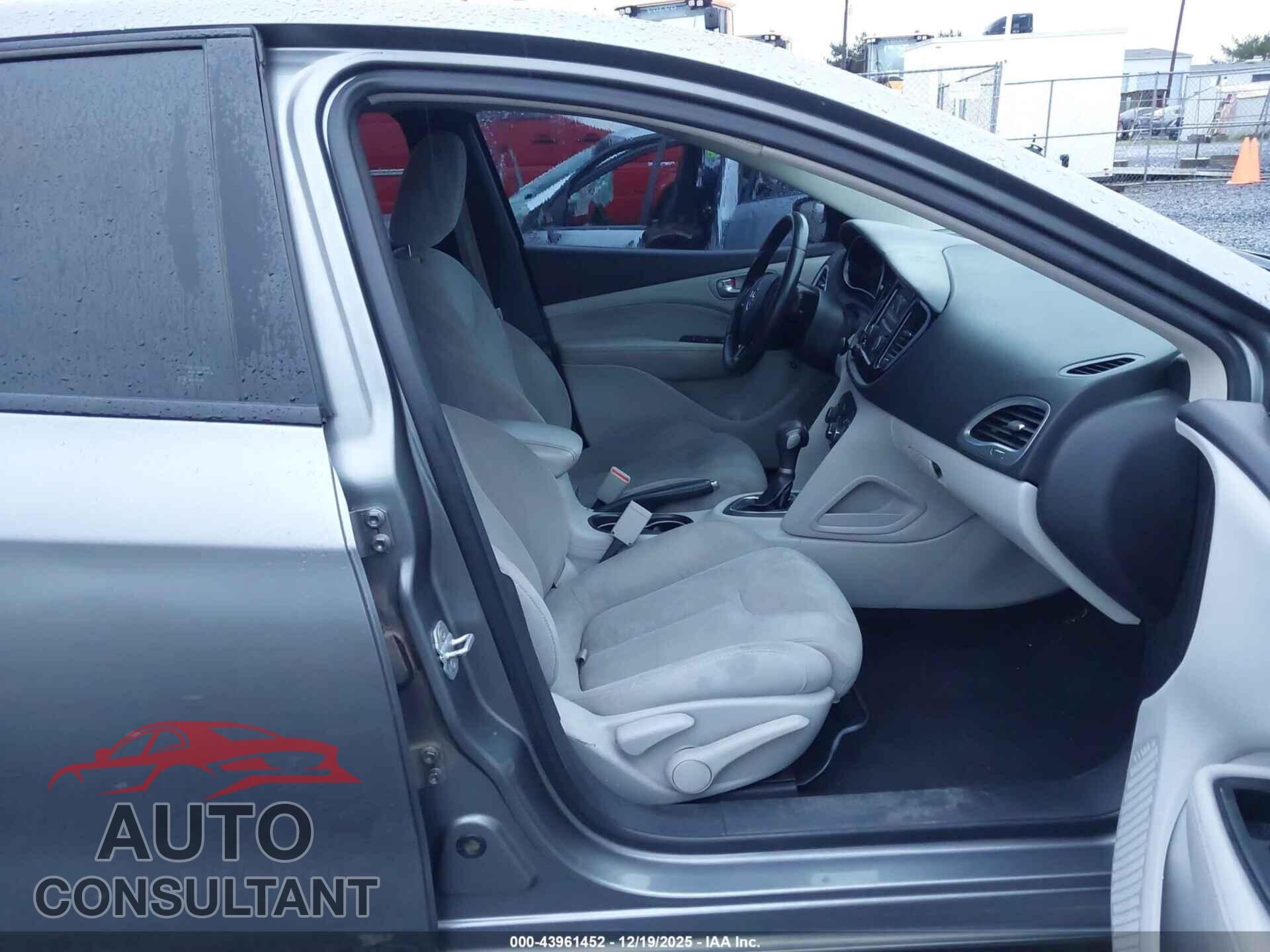 DODGE DART 2013 - 1C3CDFBA6DD213967