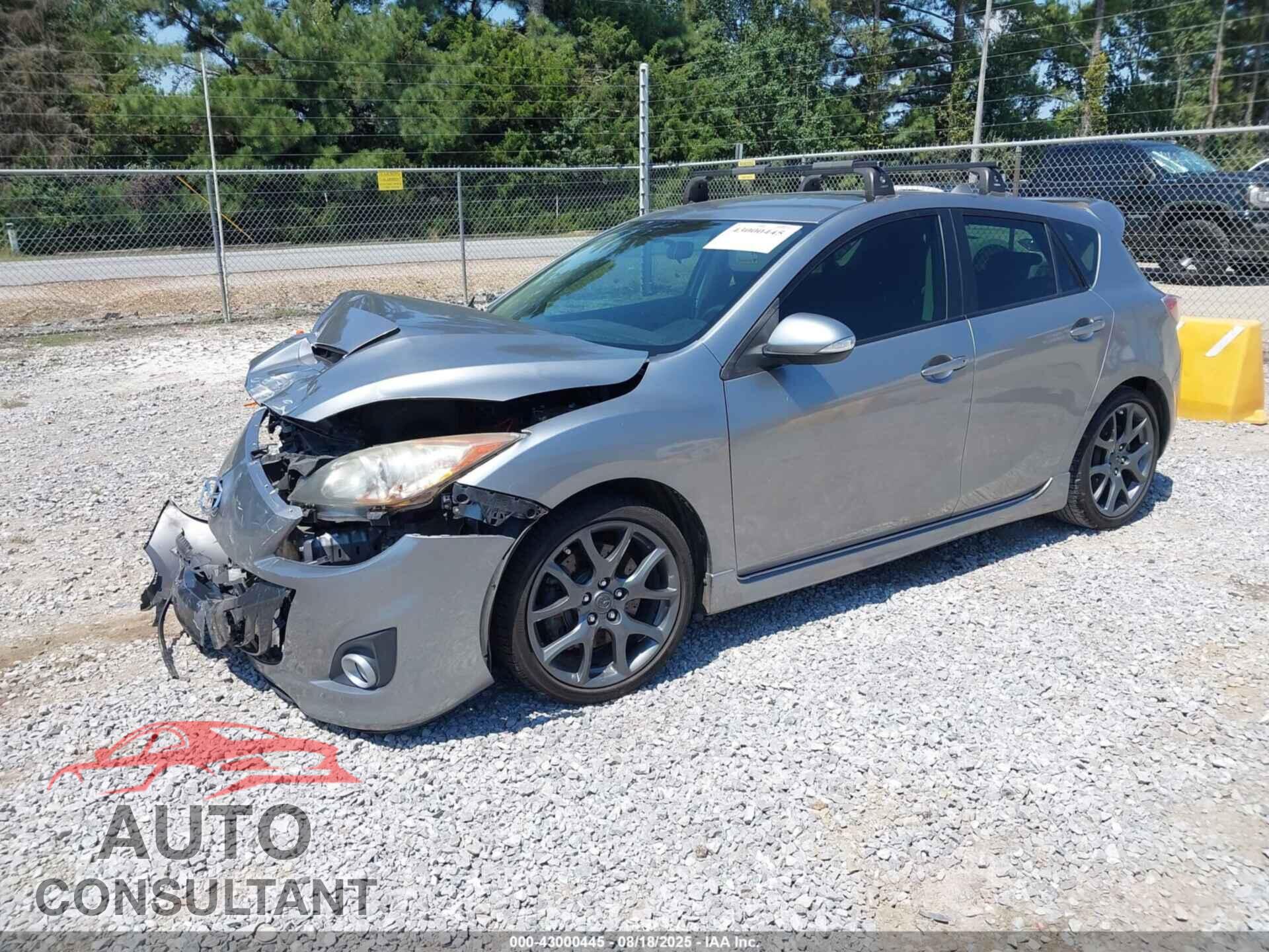 MAZDA MAZDASPEED3 2010 - JM1BL1H34A1293188
