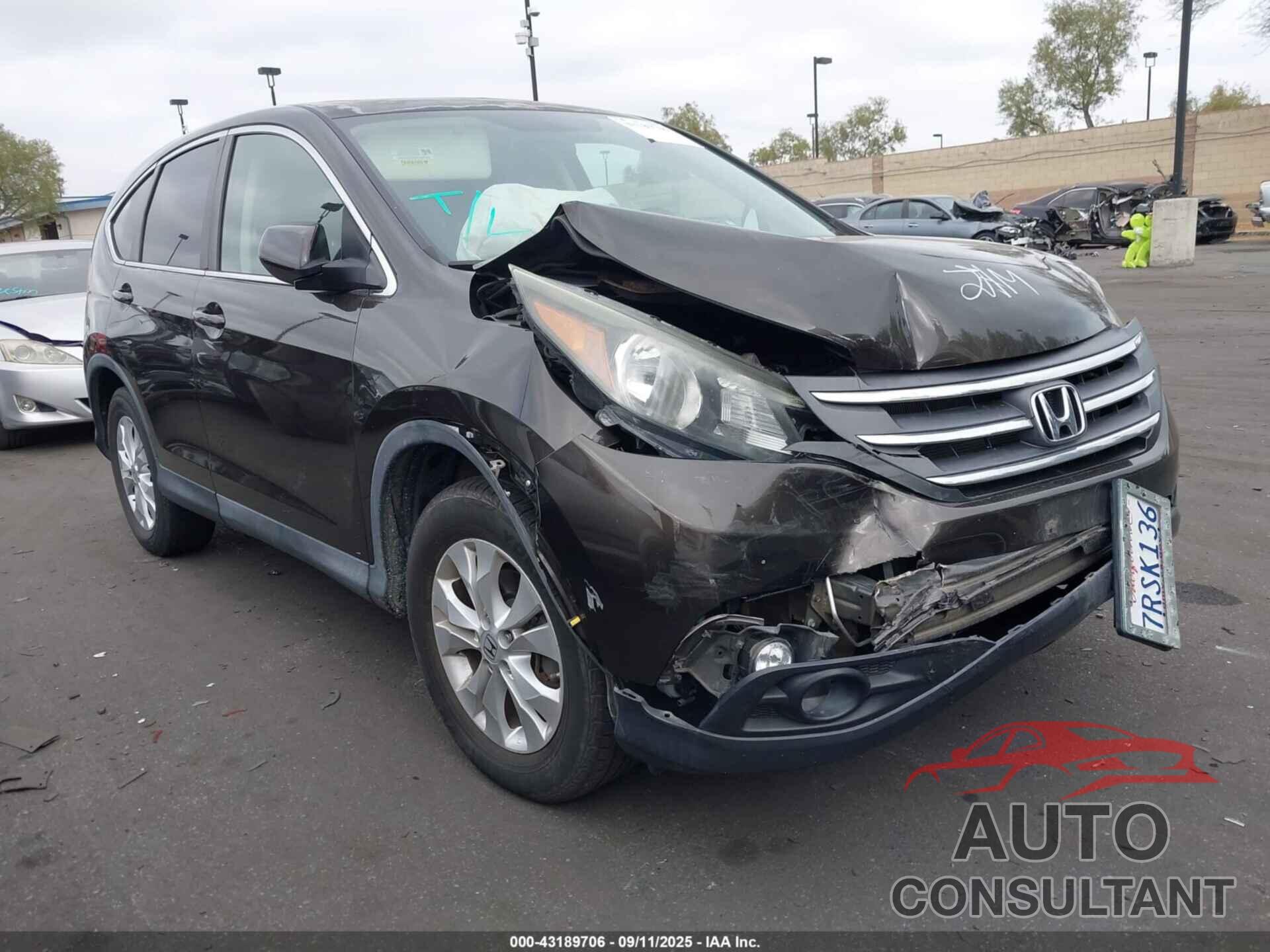 HONDA CR-V 2013 - 5J6RM3H5XDL013723