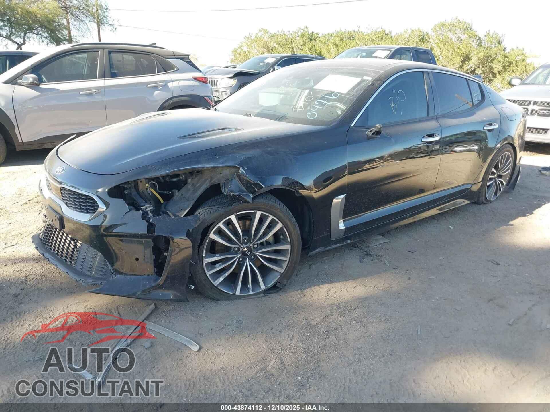KIA STINGER 2019 - KNAE25LA5K6047636