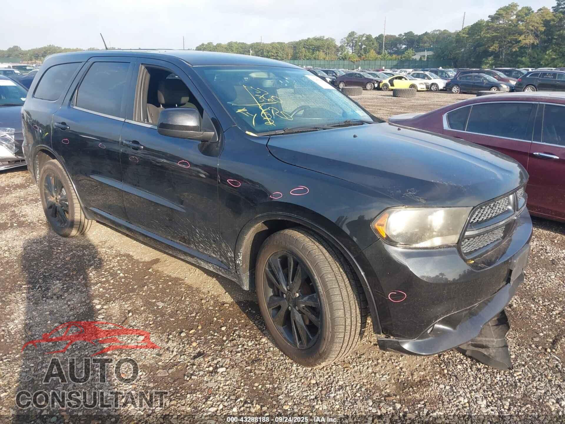 DODGE DURANGO 2013 - 1C4RDJAG8DC695362