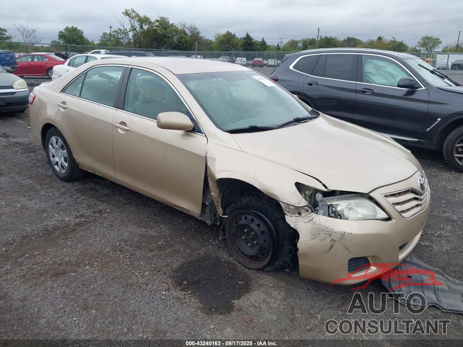 TOYOTA CAMRY 2010 - 4T1BF3EK8AU059709
