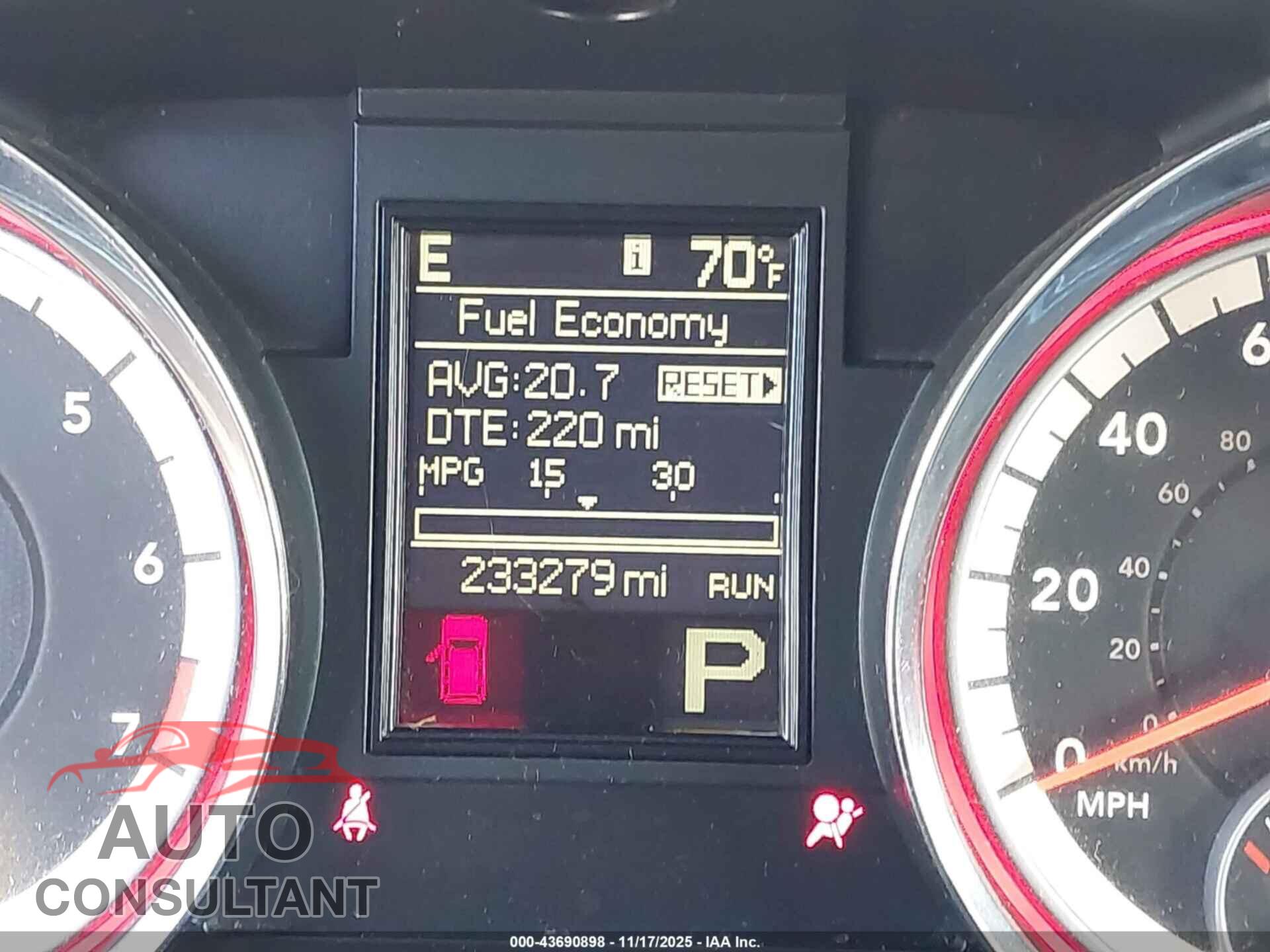 DODGE DURANGO 2013 - 1C4RDHAG2DC684110