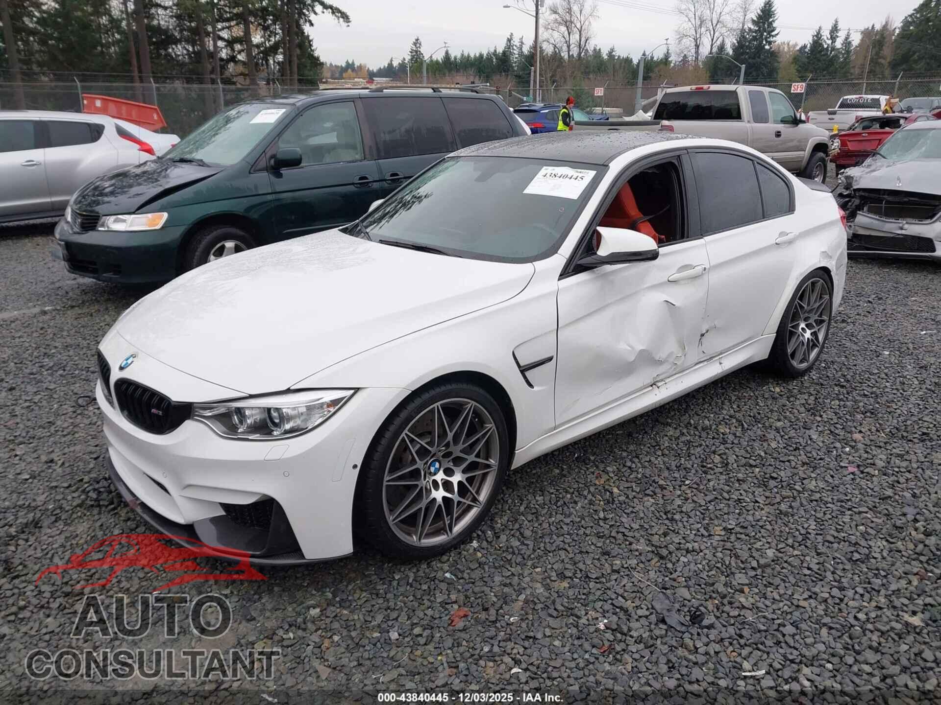 BMW M3 2017 - WBS8M9C54H5G84676
