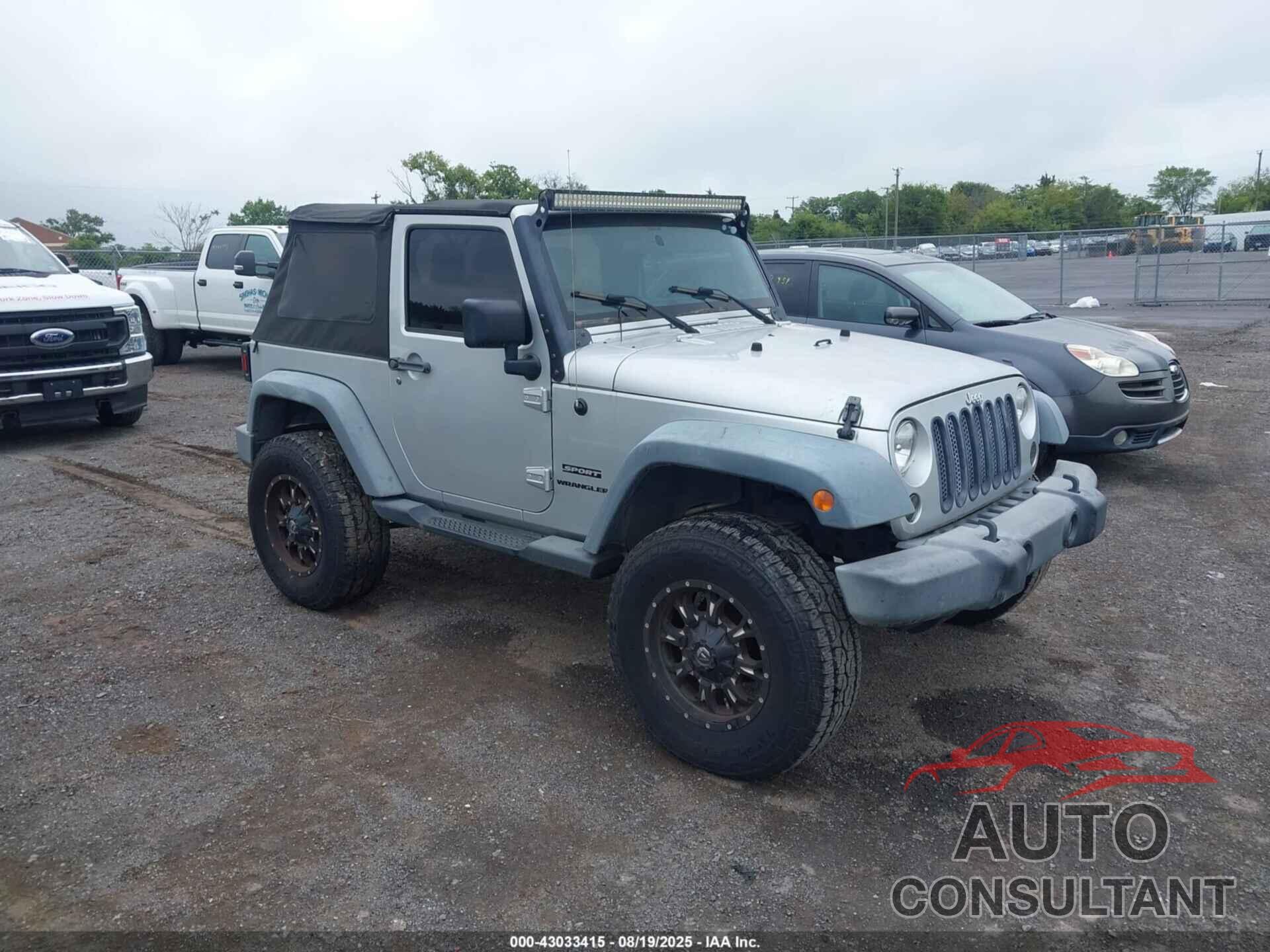 JEEP WRANGLER 2012 - 1C4GJWAG2CL228482
