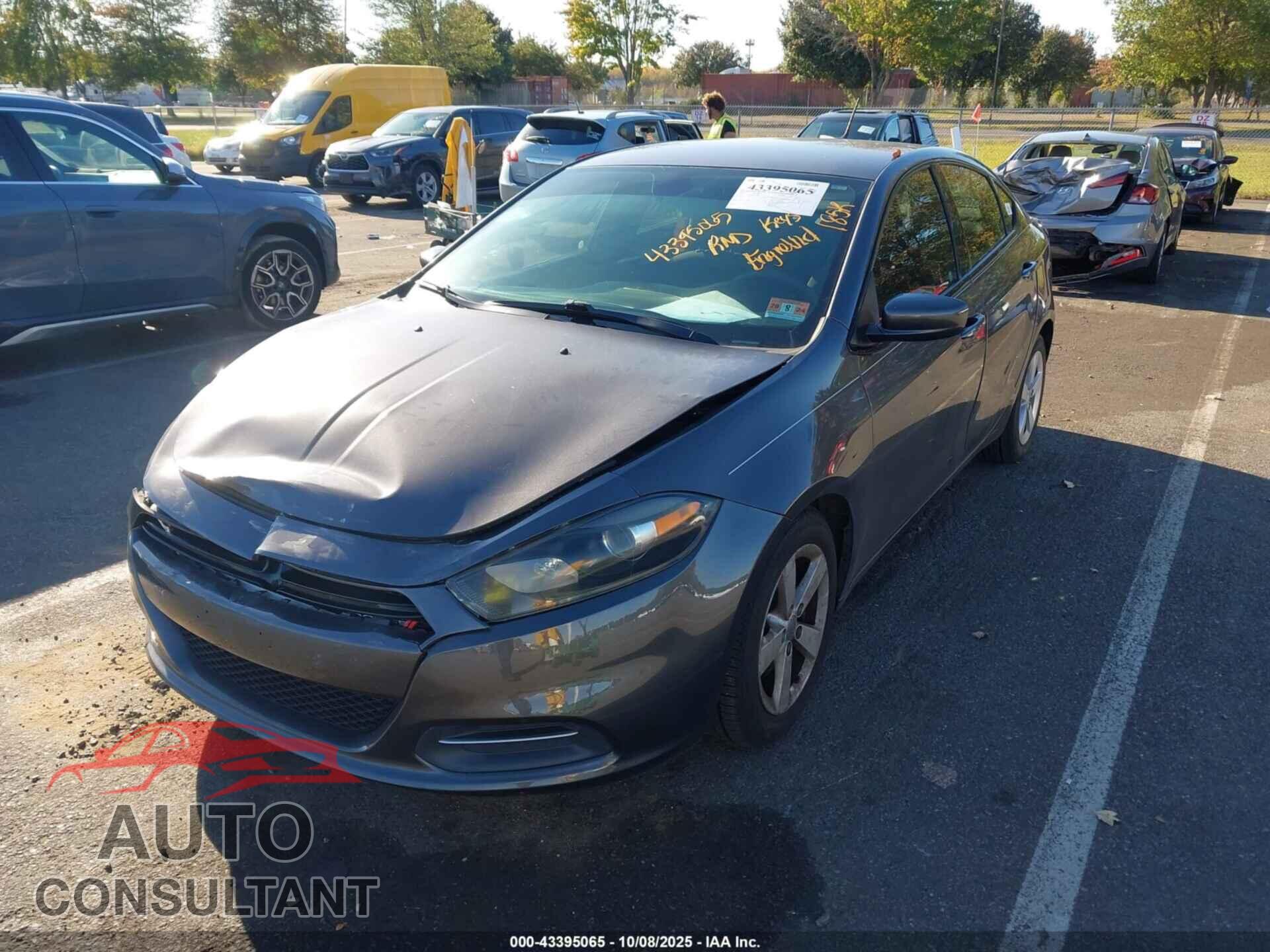 DODGE DART 2015 - 1C3CDFBBXFD405453