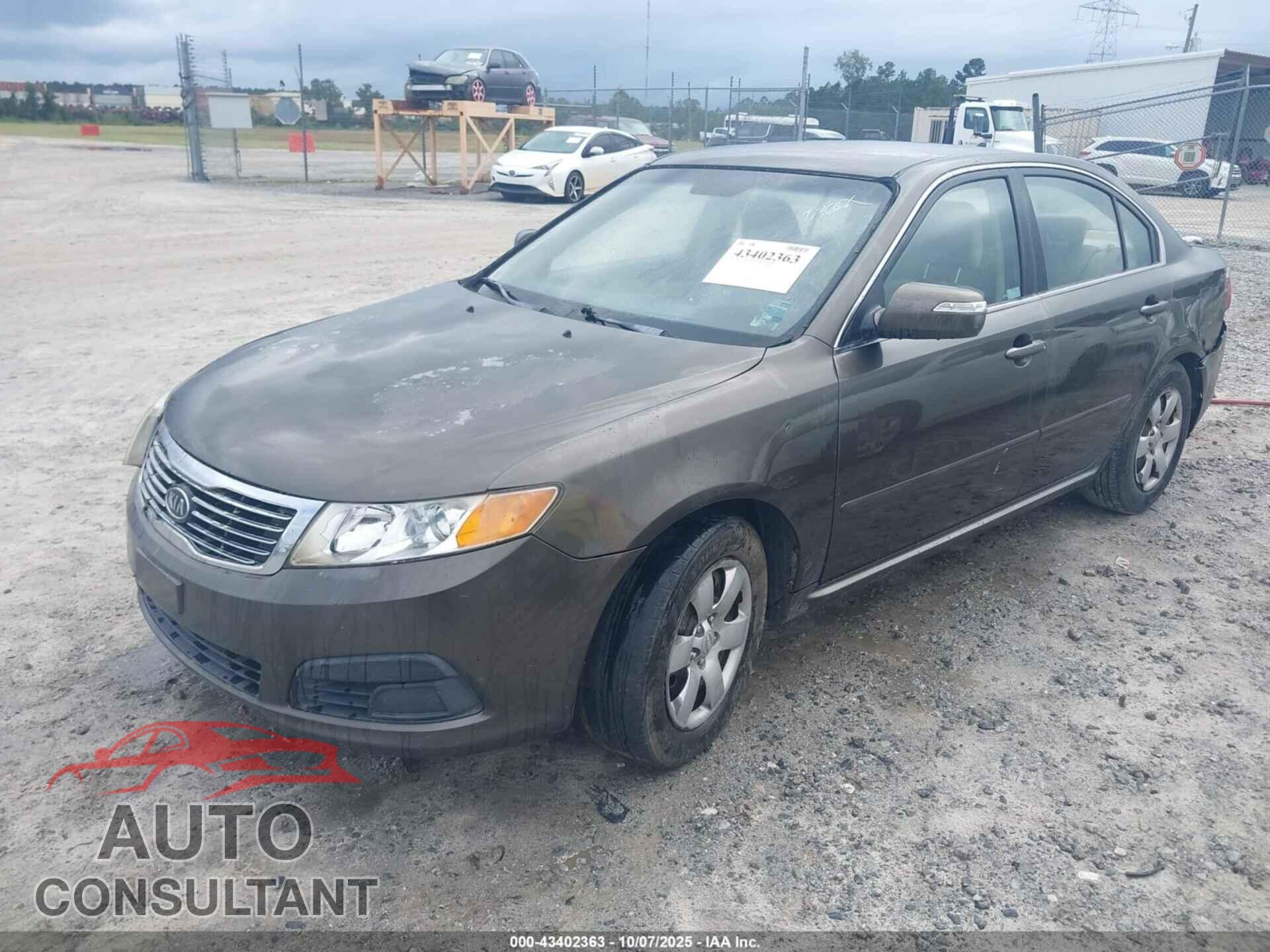 KIA OPTIMA 2010 - KNAGG4A84A5378541