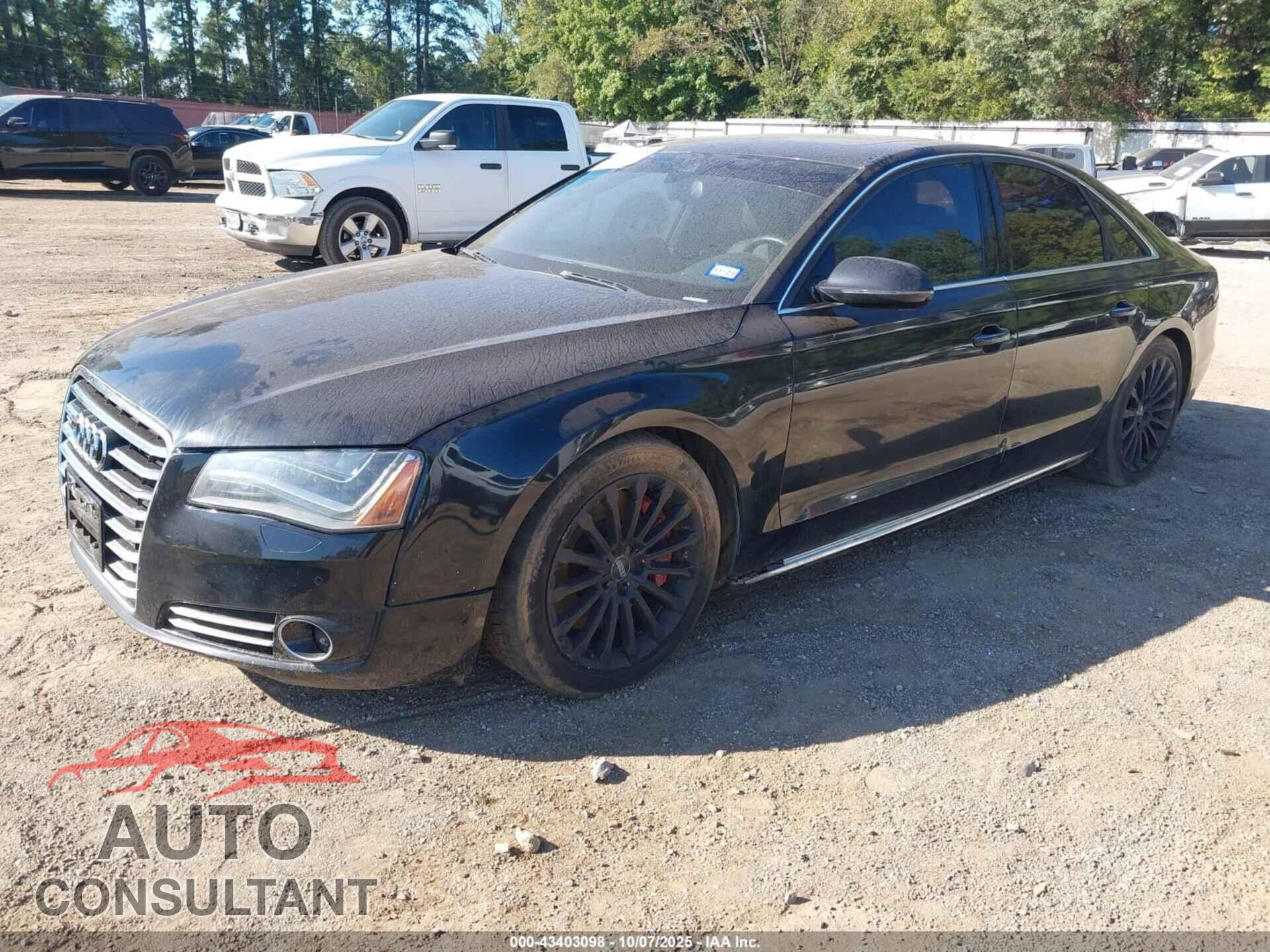 AUDI A8 2013 - WAUA2AFD8DN010523
