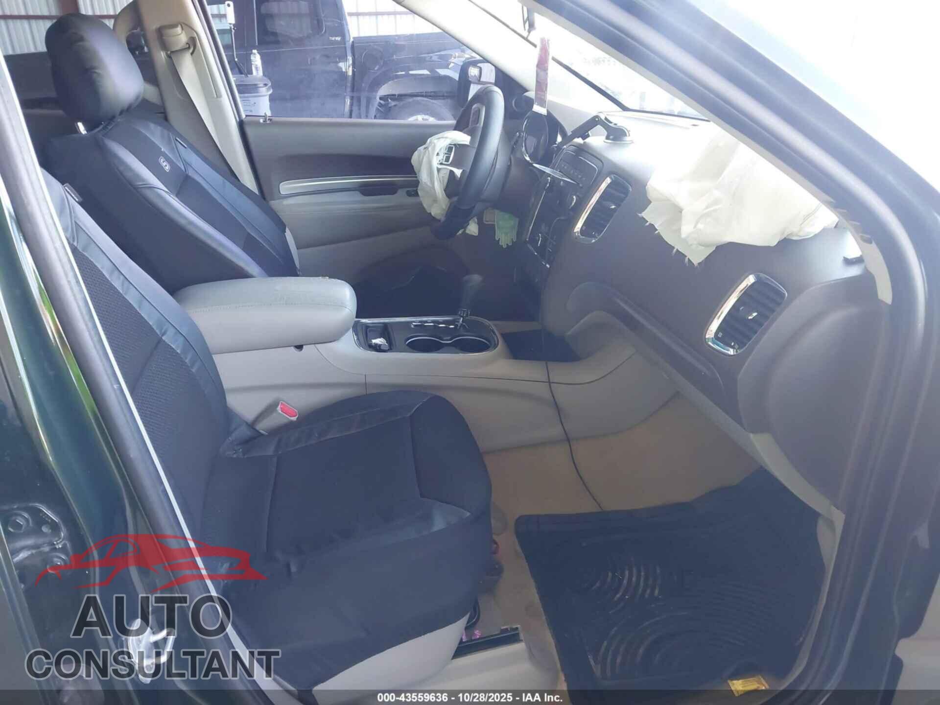 DODGE DURANGO 2011 - 1D4RD2GG2BC623862