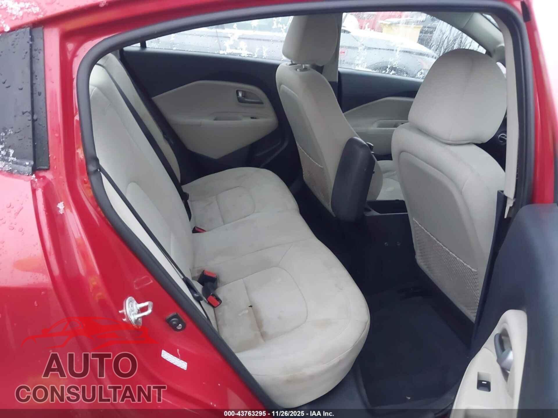 KIA RIO 2013 - KNADN4A36D6297312