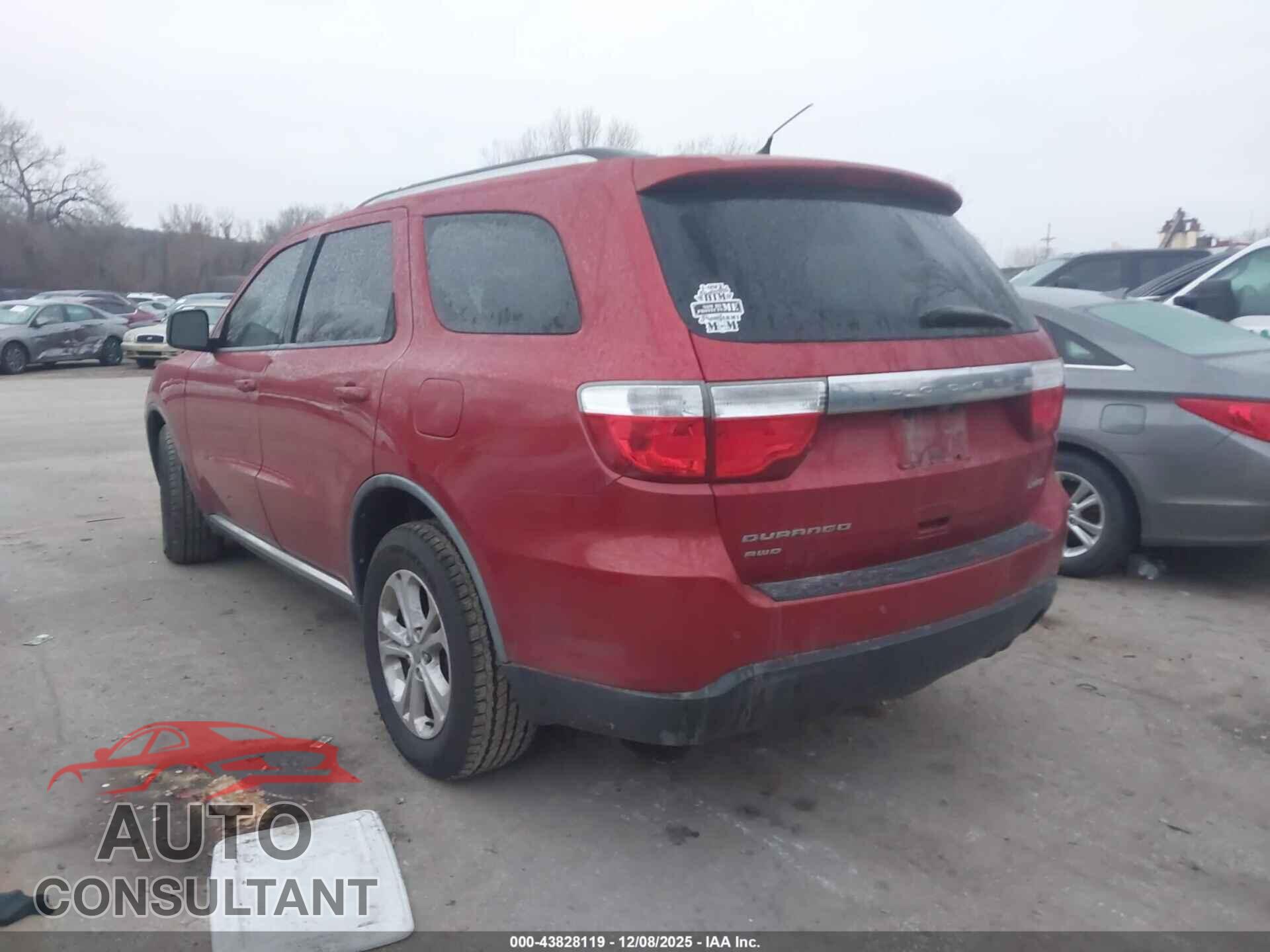 DODGE DURANGO 2011 - 1D4RE4GG3BC653526