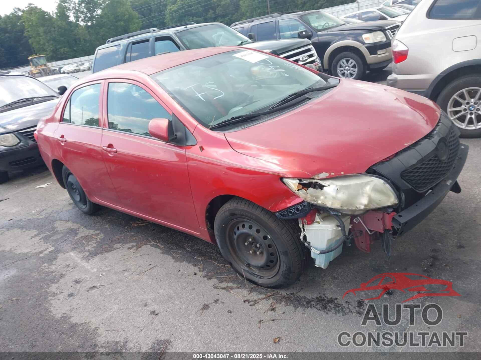 TOYOTA COROLLA 2010 - 1NXBU4EE5AZ371797