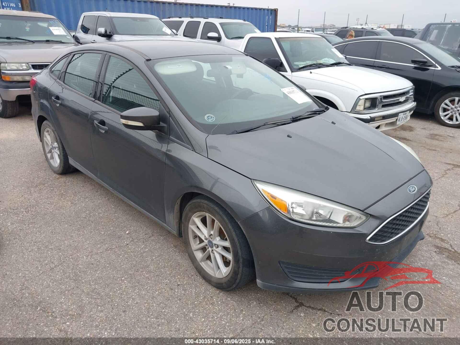 FORD FOCUS 2016 - 1FADP3F20GL398669