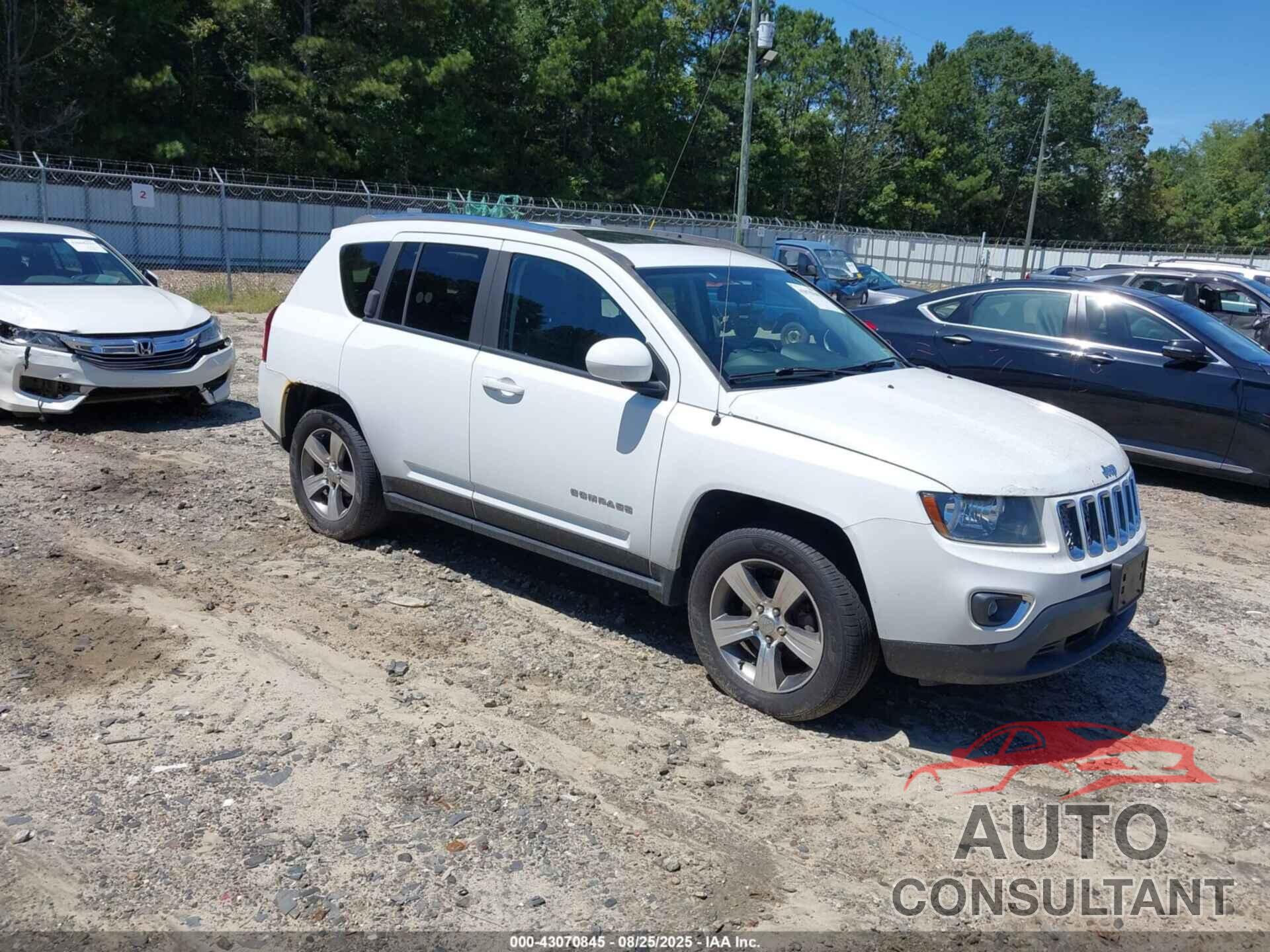 JEEP COMPASS 2017 - 1C4NJDEB5HD113418