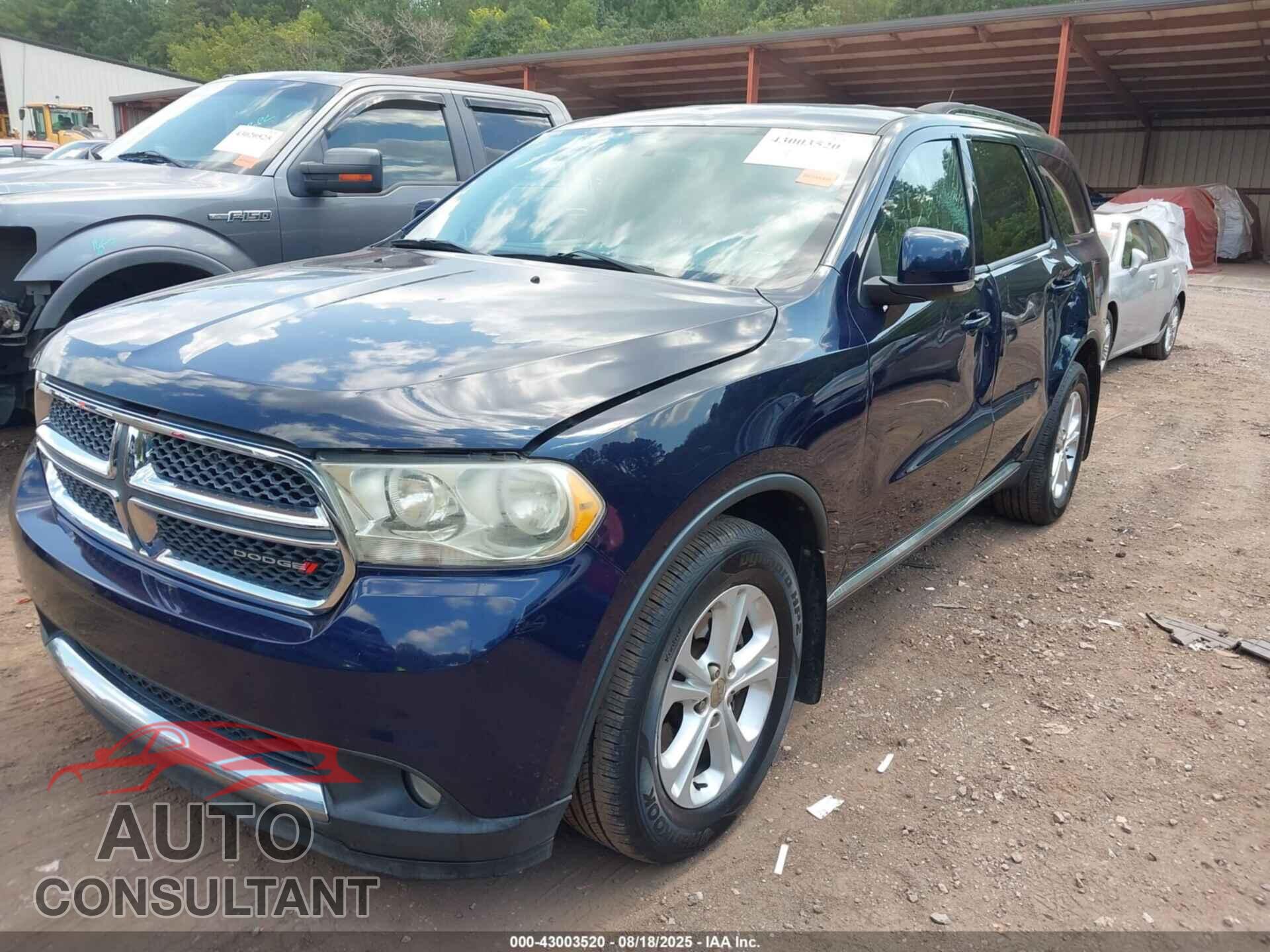 DODGE DURANGO 2012 - 1C4RDHDG0CC276909