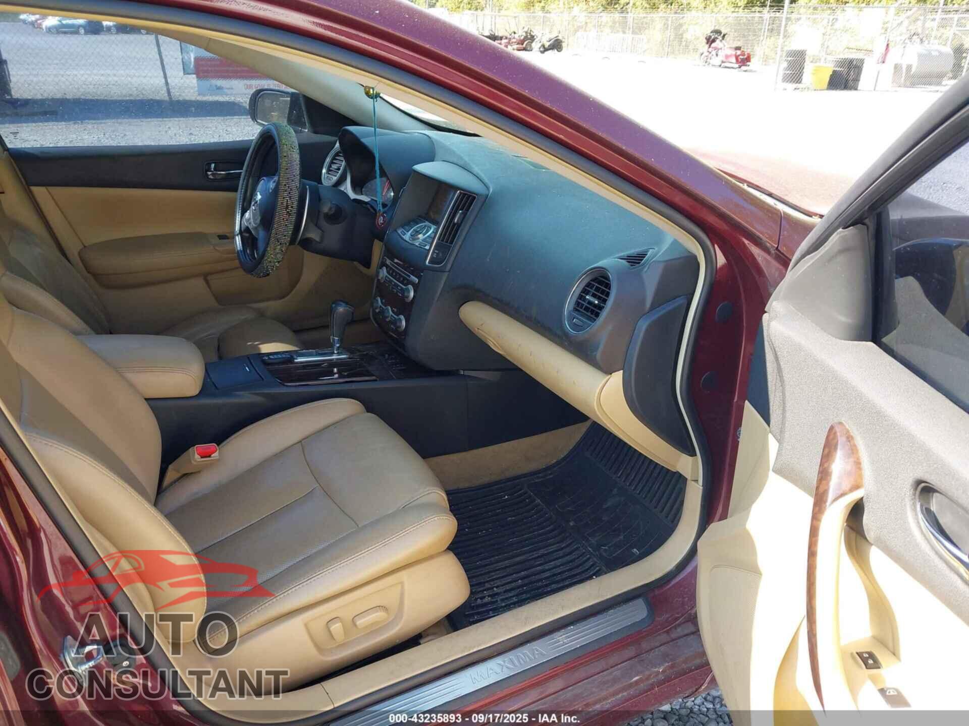 NISSAN MAXIMA 2011 - 1N4AA5AP1BC816331