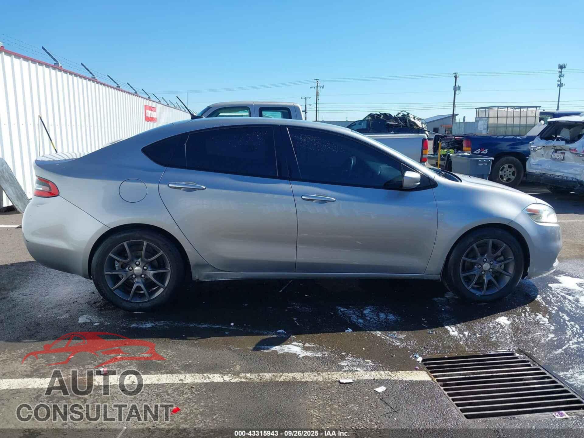DODGE DART 2015 - 1C3CDFAA2FD237459