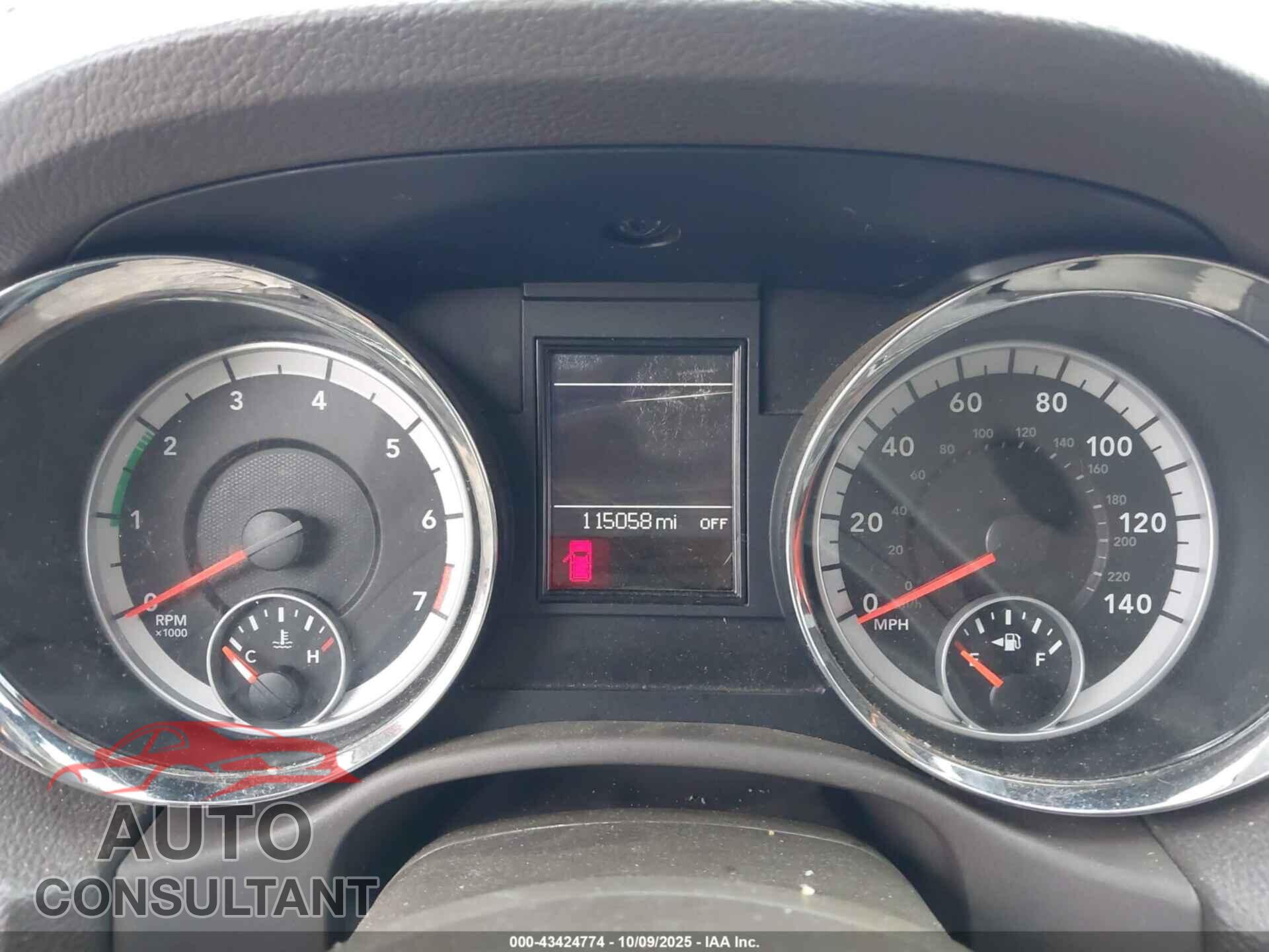 DODGE DURANGO 2012 - 1C4RDHAG1CC335468