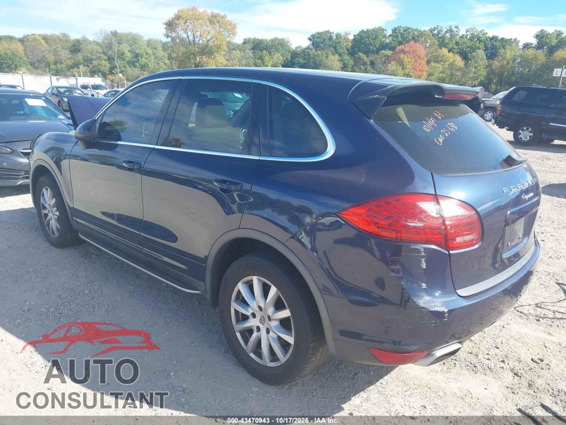 PORSCHE CAYENNE 2012 - WP1AA2A2XCLA00862