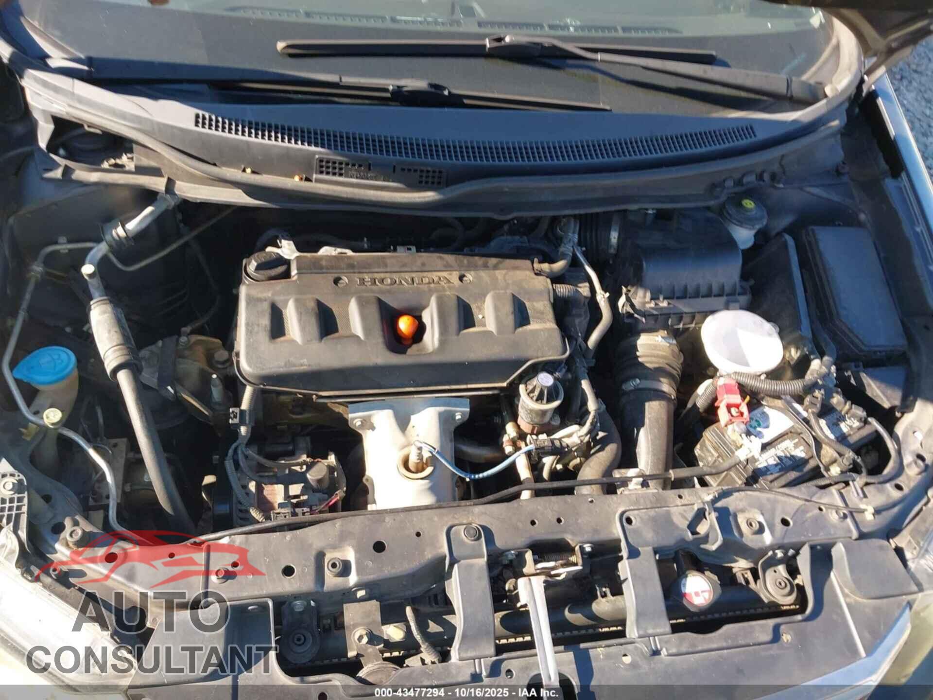 HONDA CIVIC 2012 - 19XFB2F57CE034841