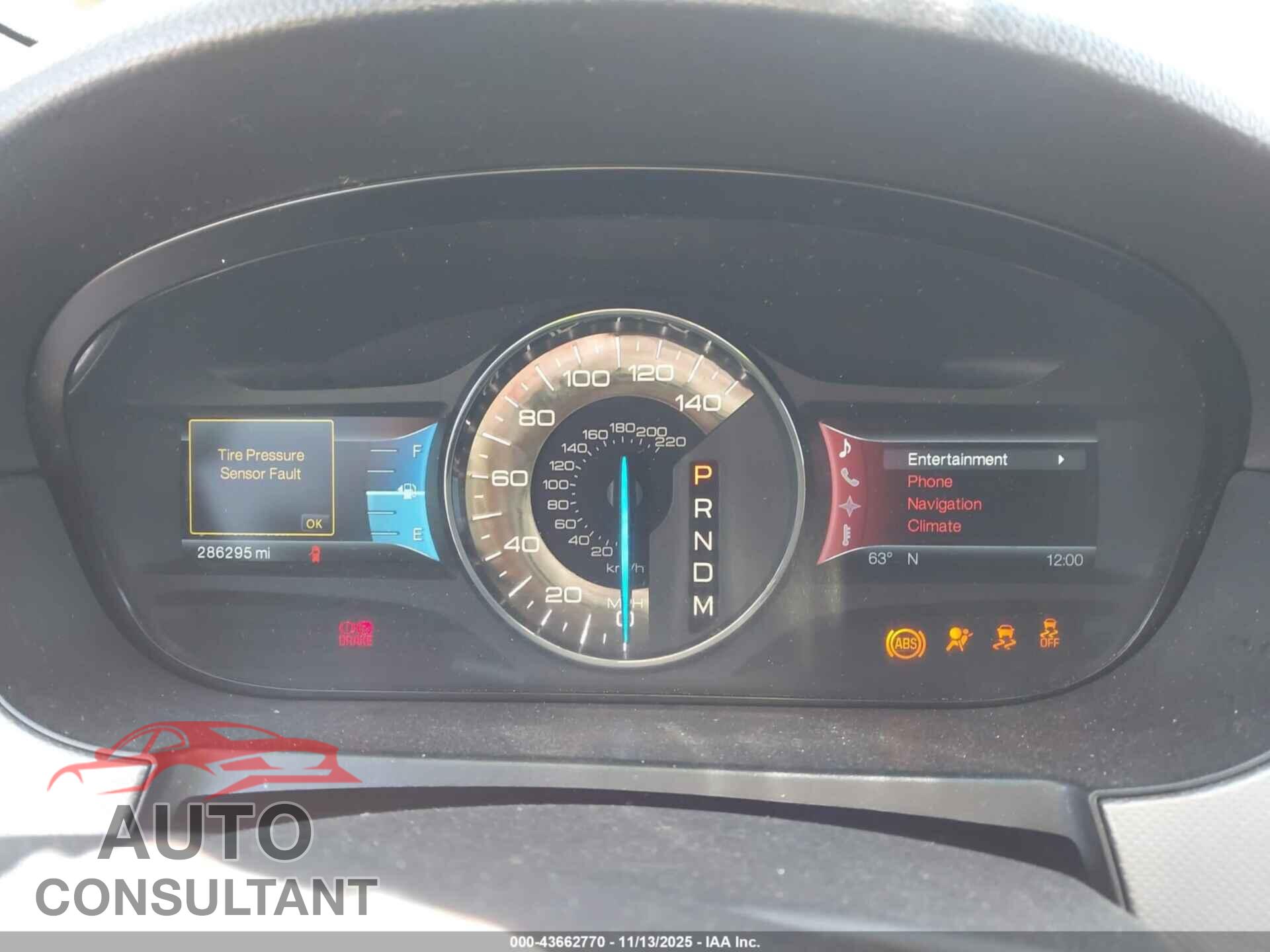 FORD EDGE 2011 - 2FMDK3JC9BBA18953