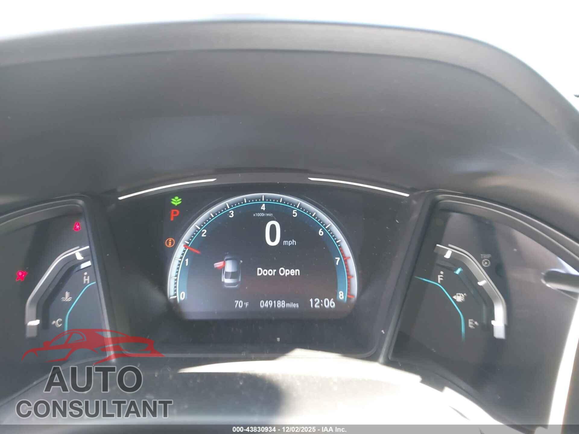 HONDA CIVIC 2020 - 2HGFC2F68LH515905