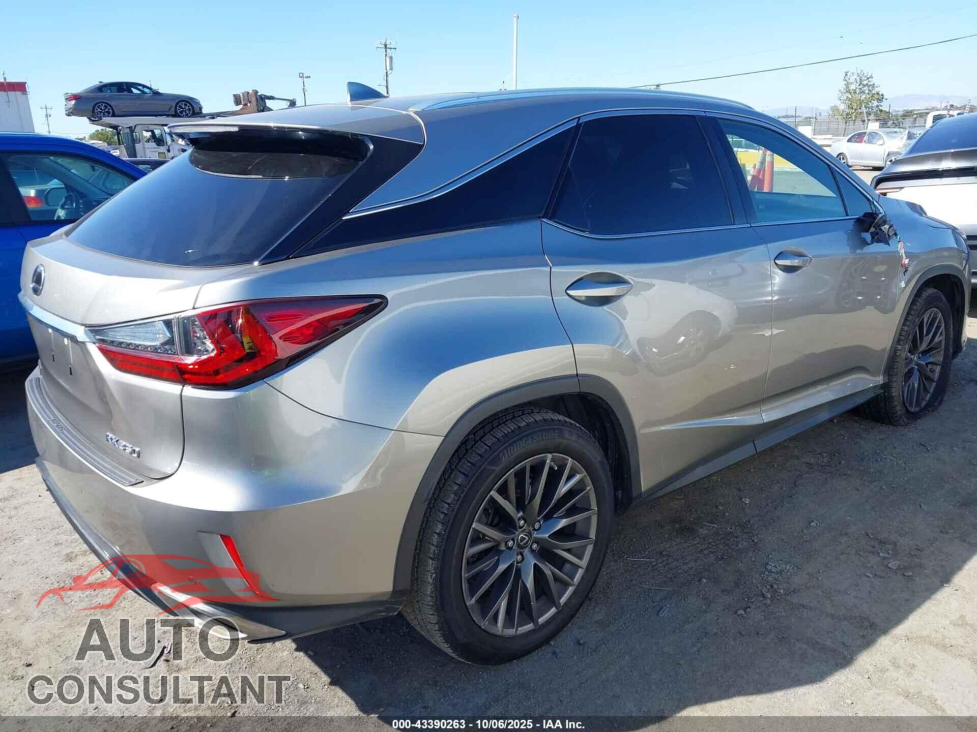 LEXUS RX 350 2017 - 2T2ZZMCA4HC051037