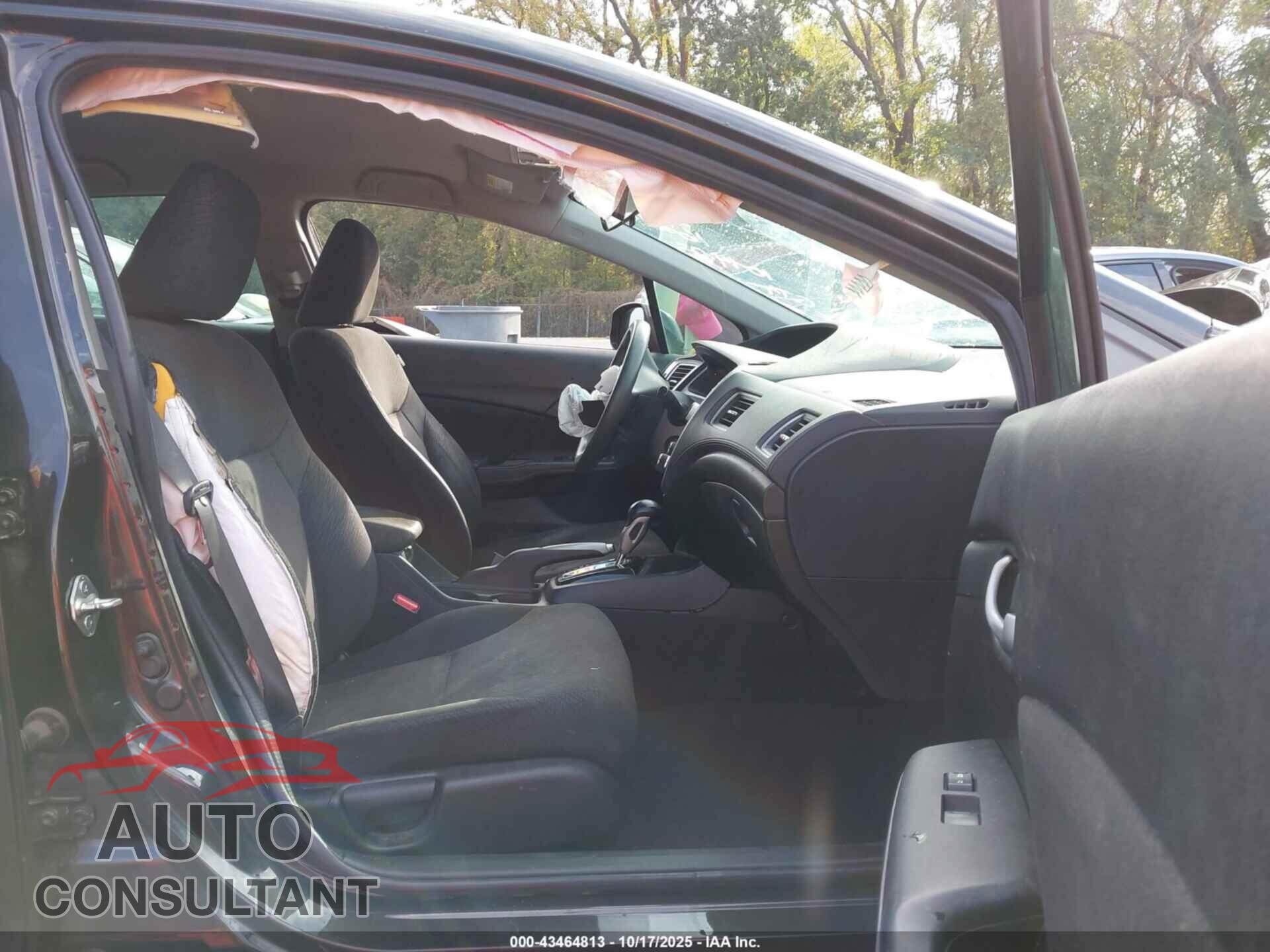 HONDA CIVIC 2013 - 19XFB2F55DE059254