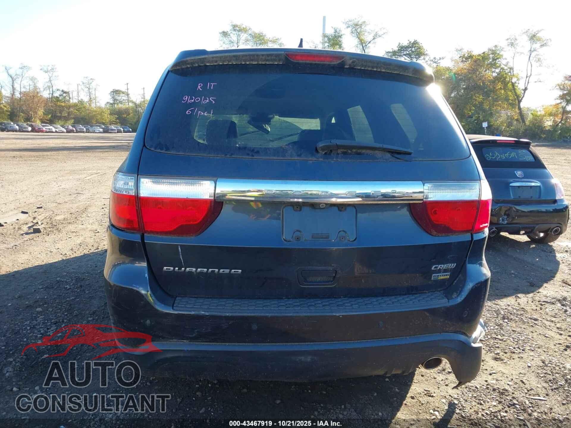 DODGE DURANGO 2013 - 1C4RDHDG7DC666696