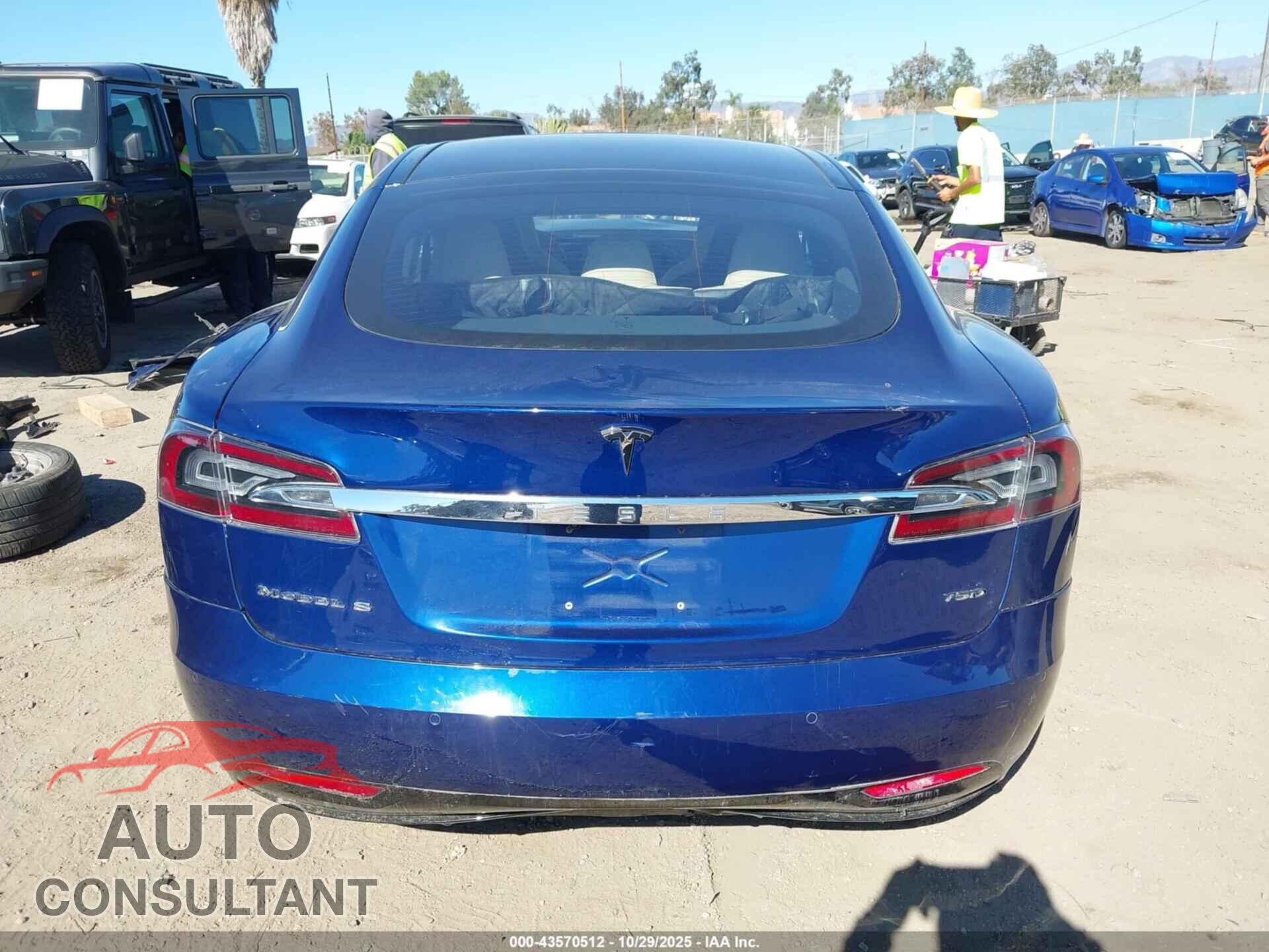 TESLA MODEL S 2016 - 5YJSA1E28GF162511