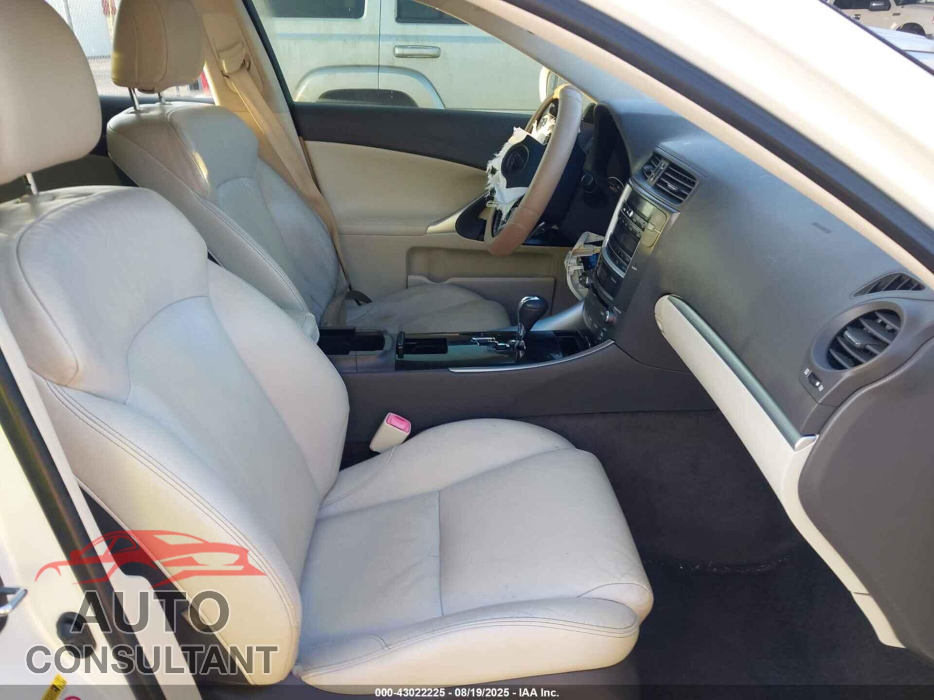 LEXUS IS 250 2013 - JTHBF5C20D5189094