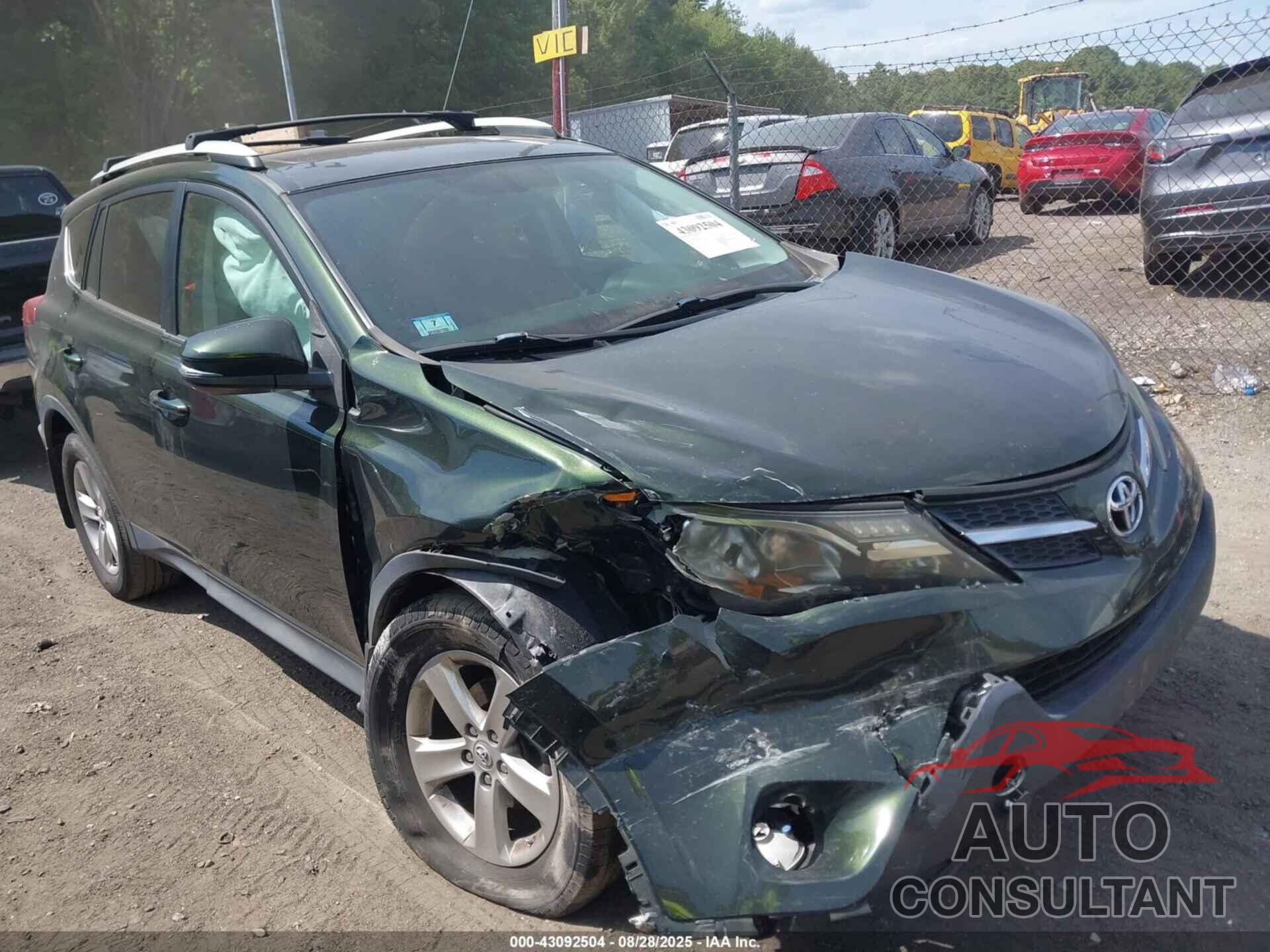 TOYOTA RAV4 2013 - 2T3RFREV0DW026517