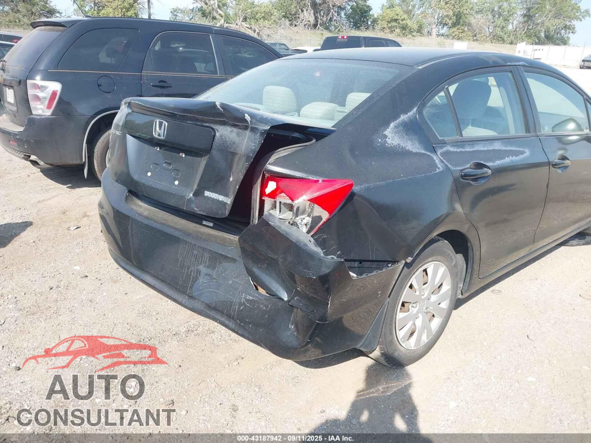 HONDA CIVIC 2012 - 2HGFB2F56CH564076