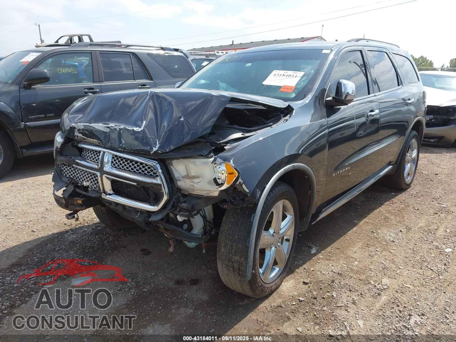 DODGE DURANGO 2011 - 1D4SE5GT7BC712324