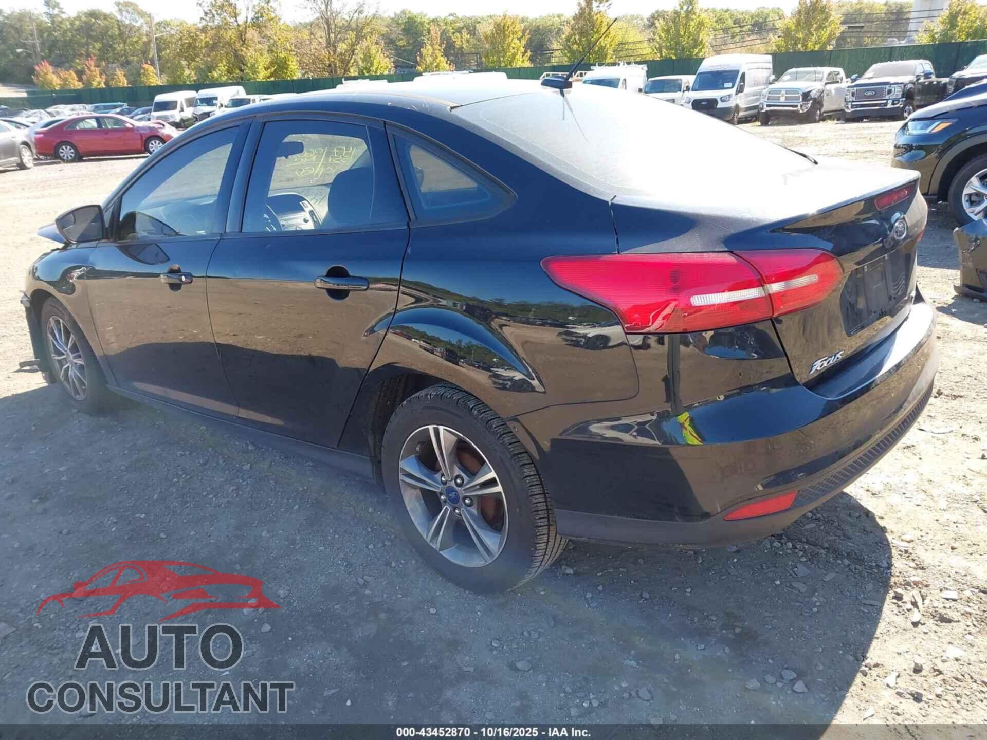 FORD FOCUS 2018 - 1FADP3F23JL290960